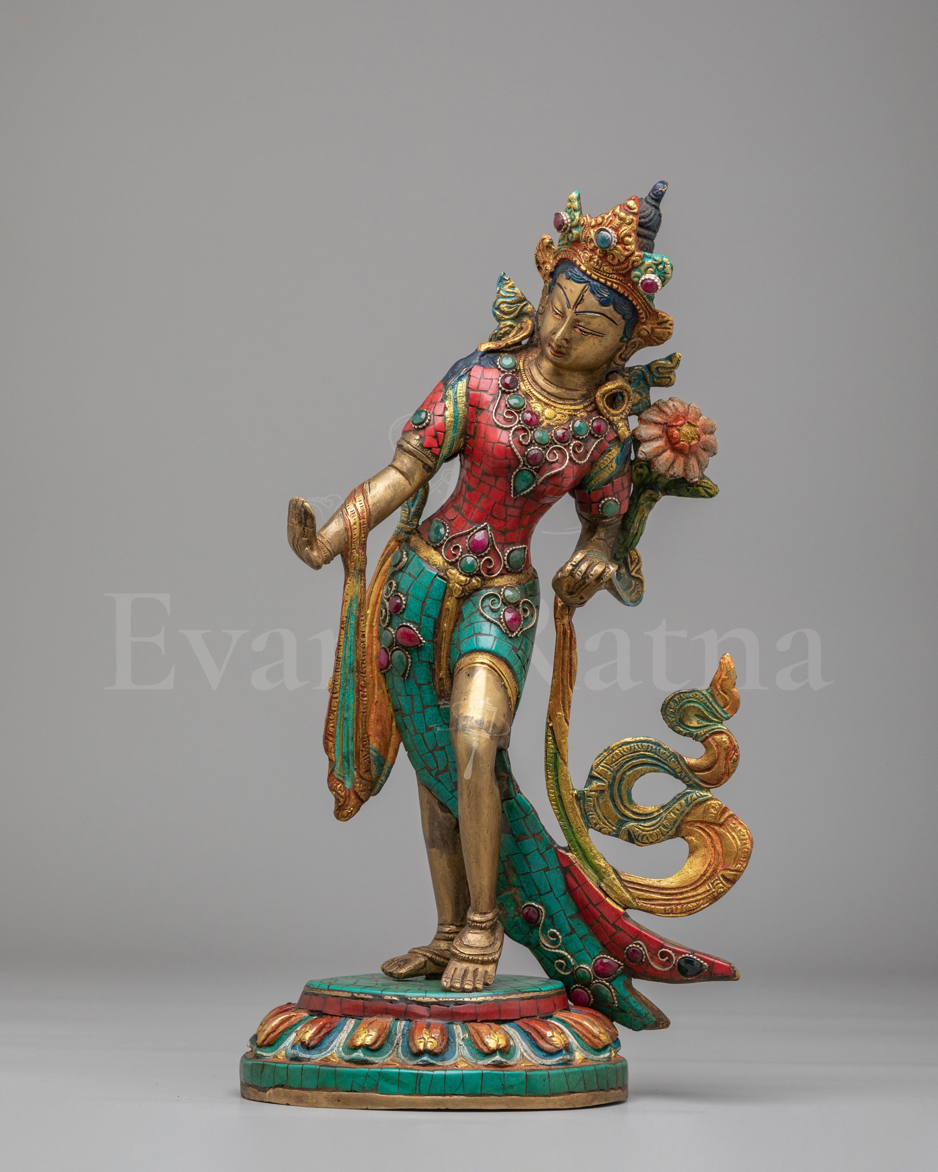 Dancing Tara Spiritual Sculpture 
