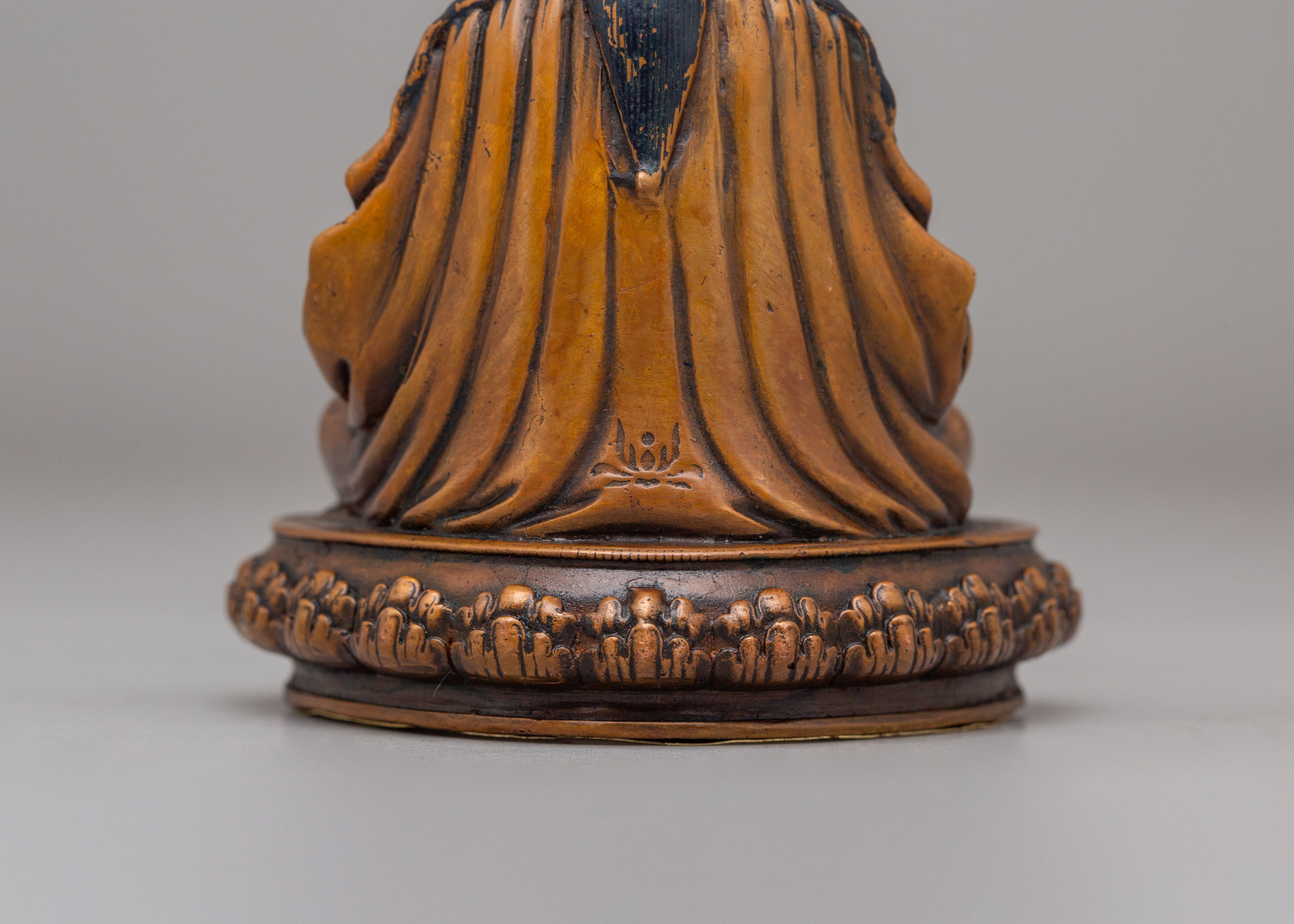 Sacred Guru Tsokye Dorje Statue | Handcrafted Tibetan Buddhist Art