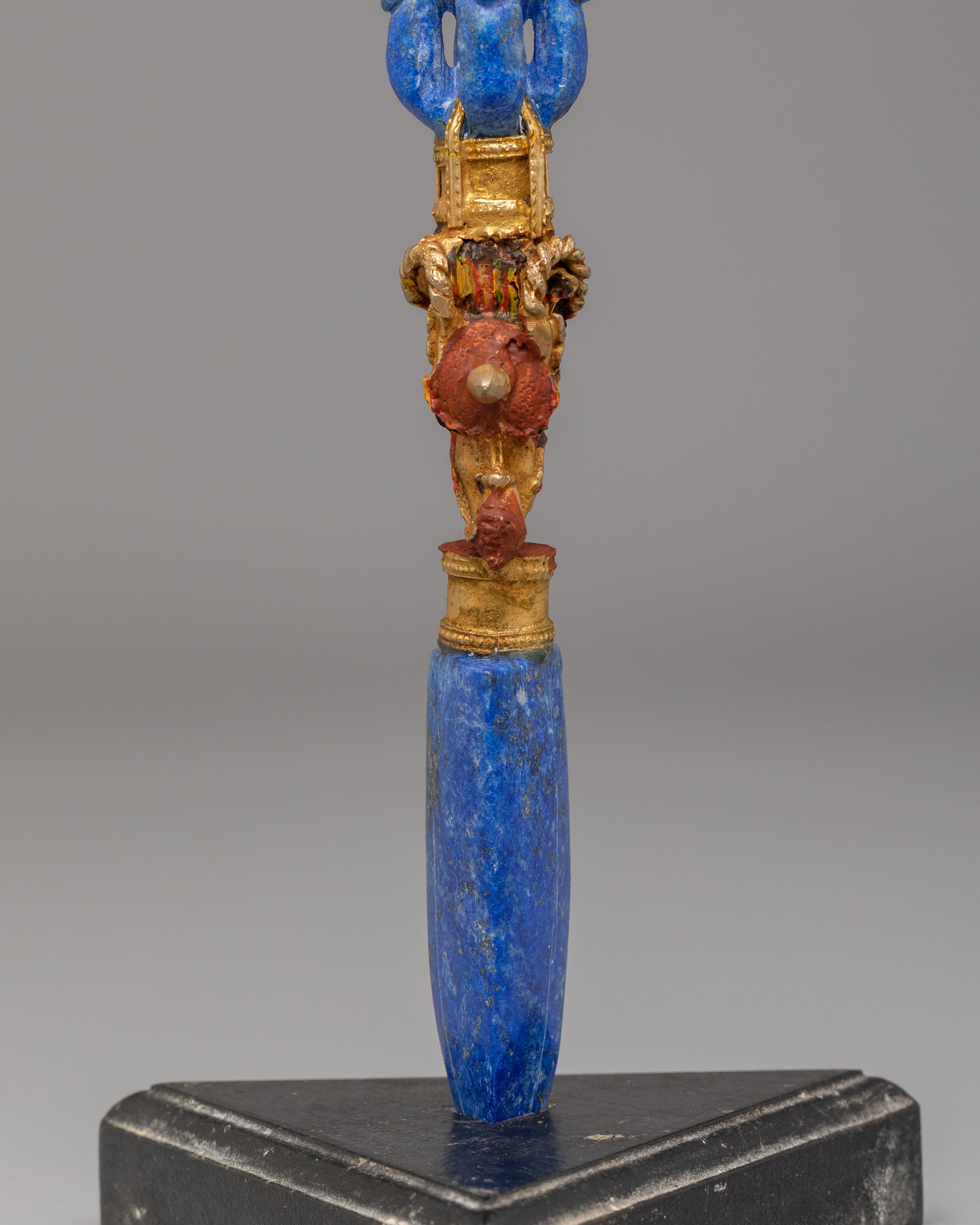 Spiritual Maha Rakta Ganesha Phurba | Sacred Tantric Dagger