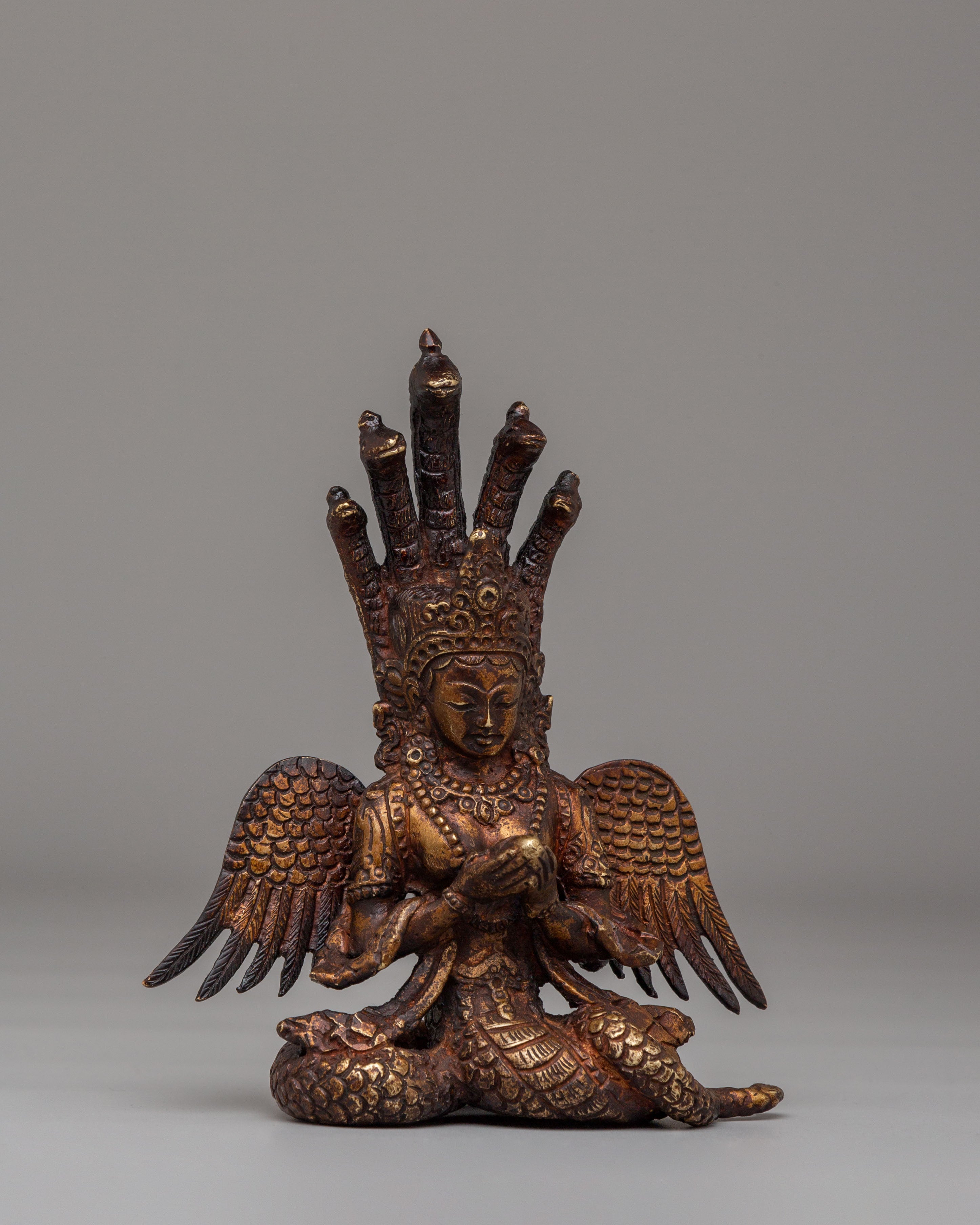 Nagkanya Serpent Goddess Statue | Serpent Deity Figurine