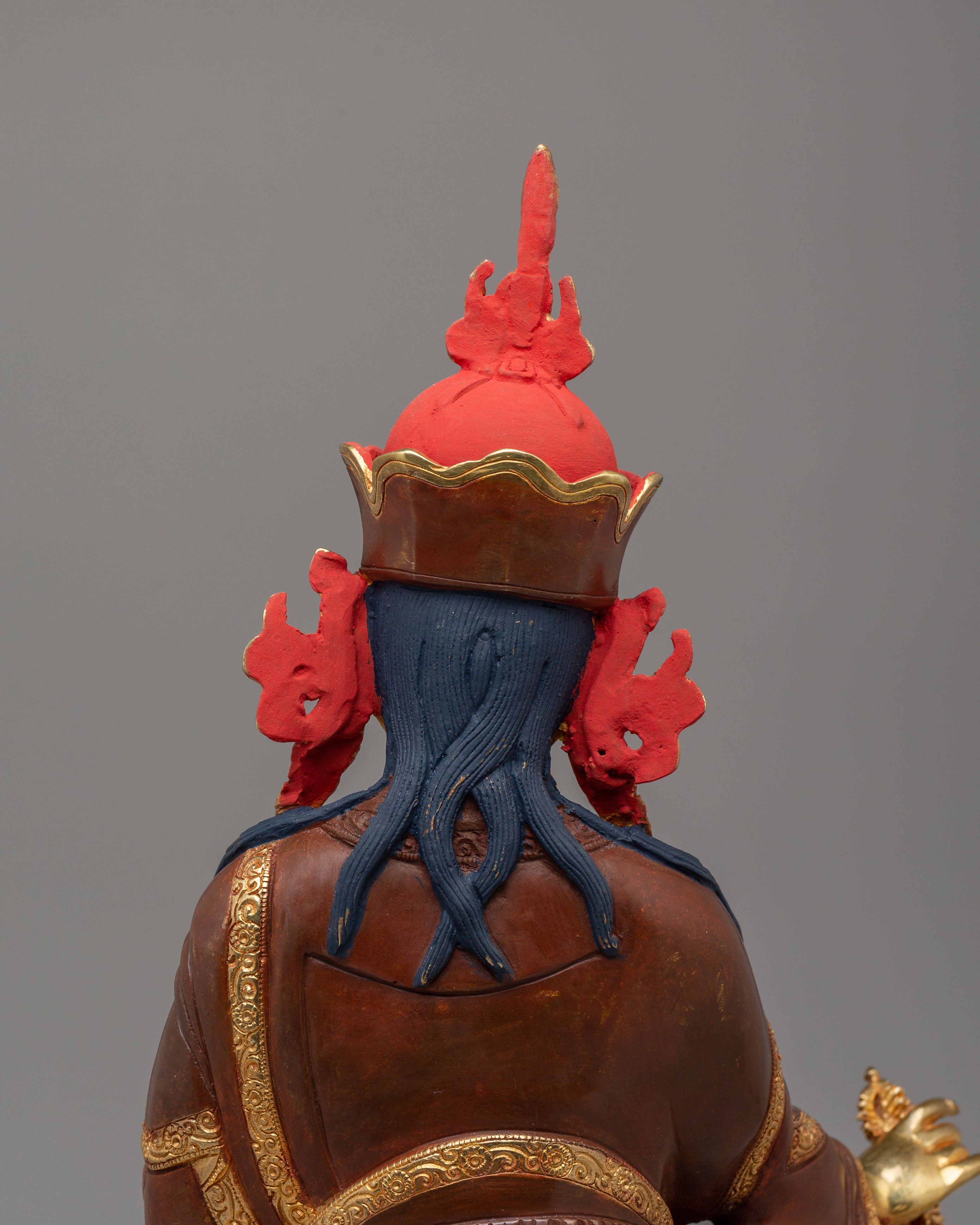 Padmasambhava Guru Rinpoche Figurine | Tibetan Buddhist Statue for Spiritual Decor