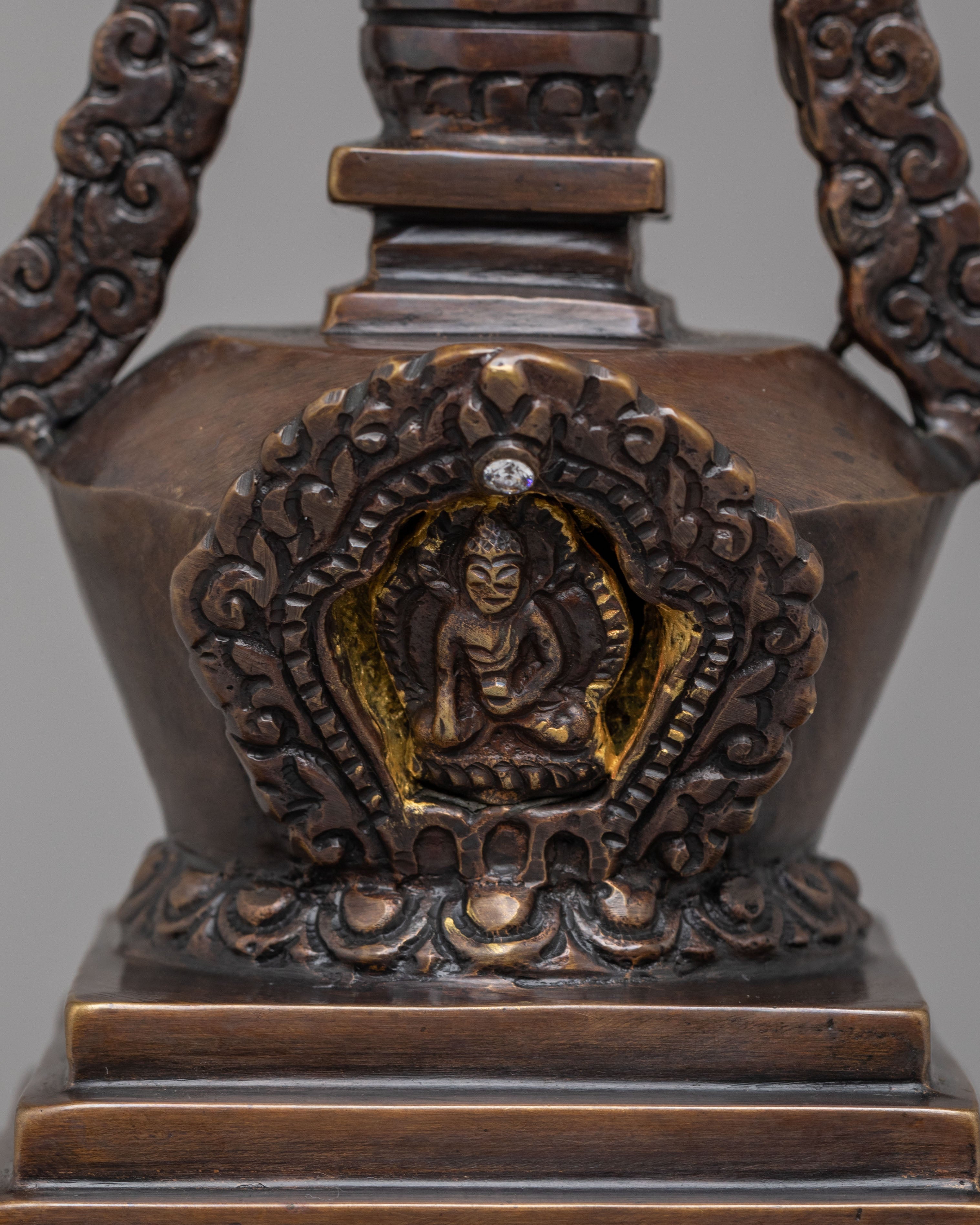 Buddhist Altar Stupa of Enlightenment | Himalayan Sacred Decor