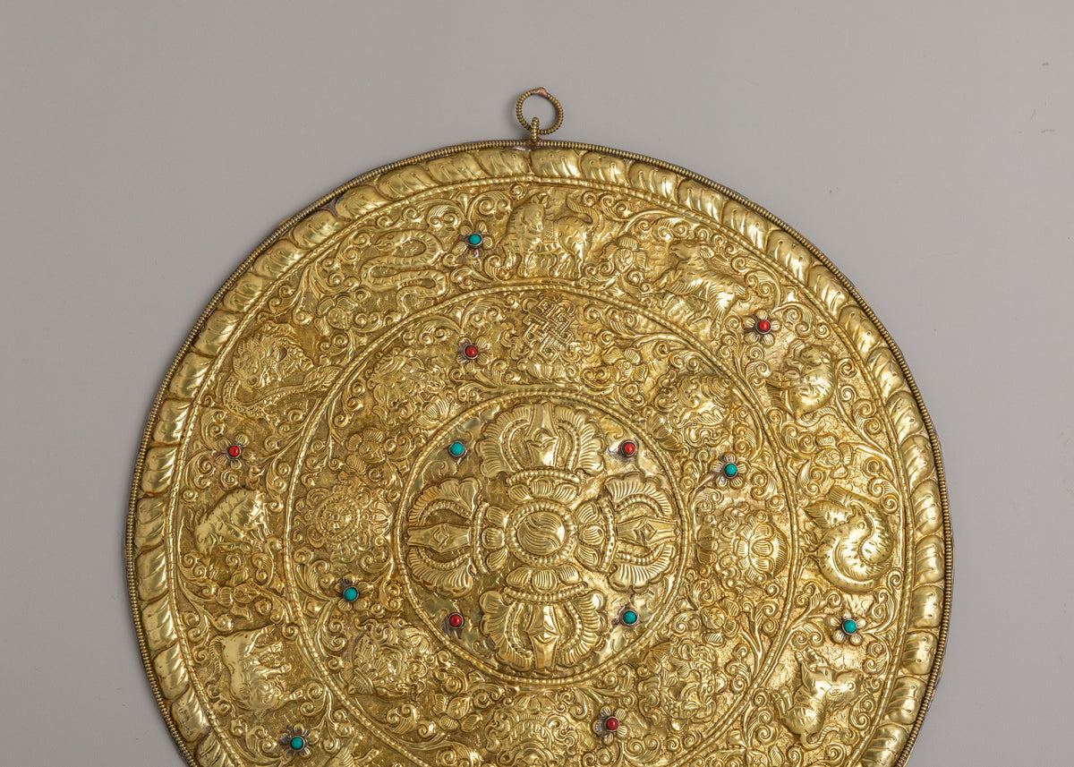 Sacred Mandala Wall Hanging | Handcrafted Tibetan Art