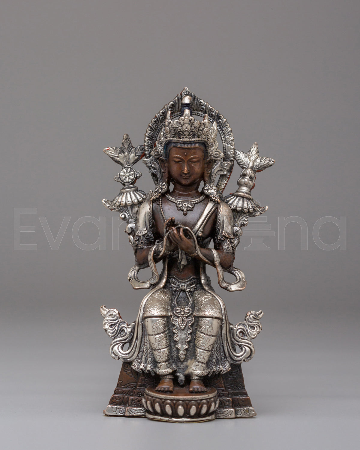 Handcrafted Maitreya Buddha Buddhist Statue
