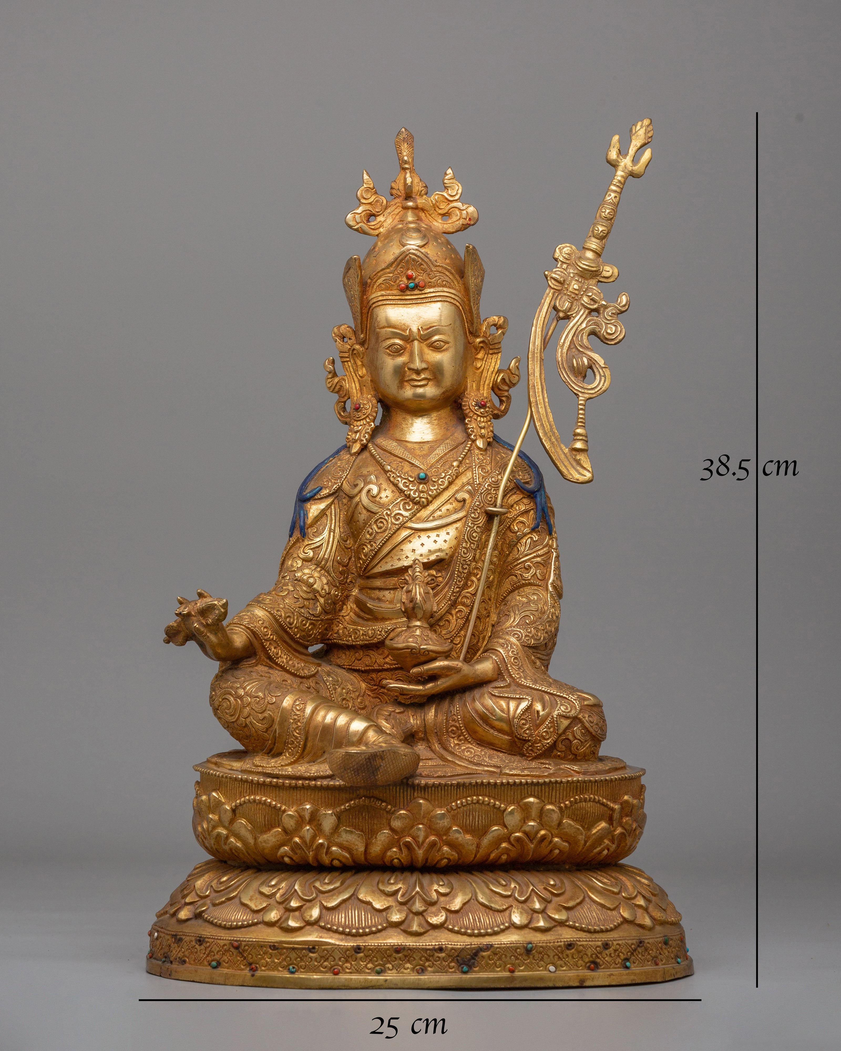 Guru Rinpoche Enlightenment Statue | Tibetan Master of Wisdom and Compassion