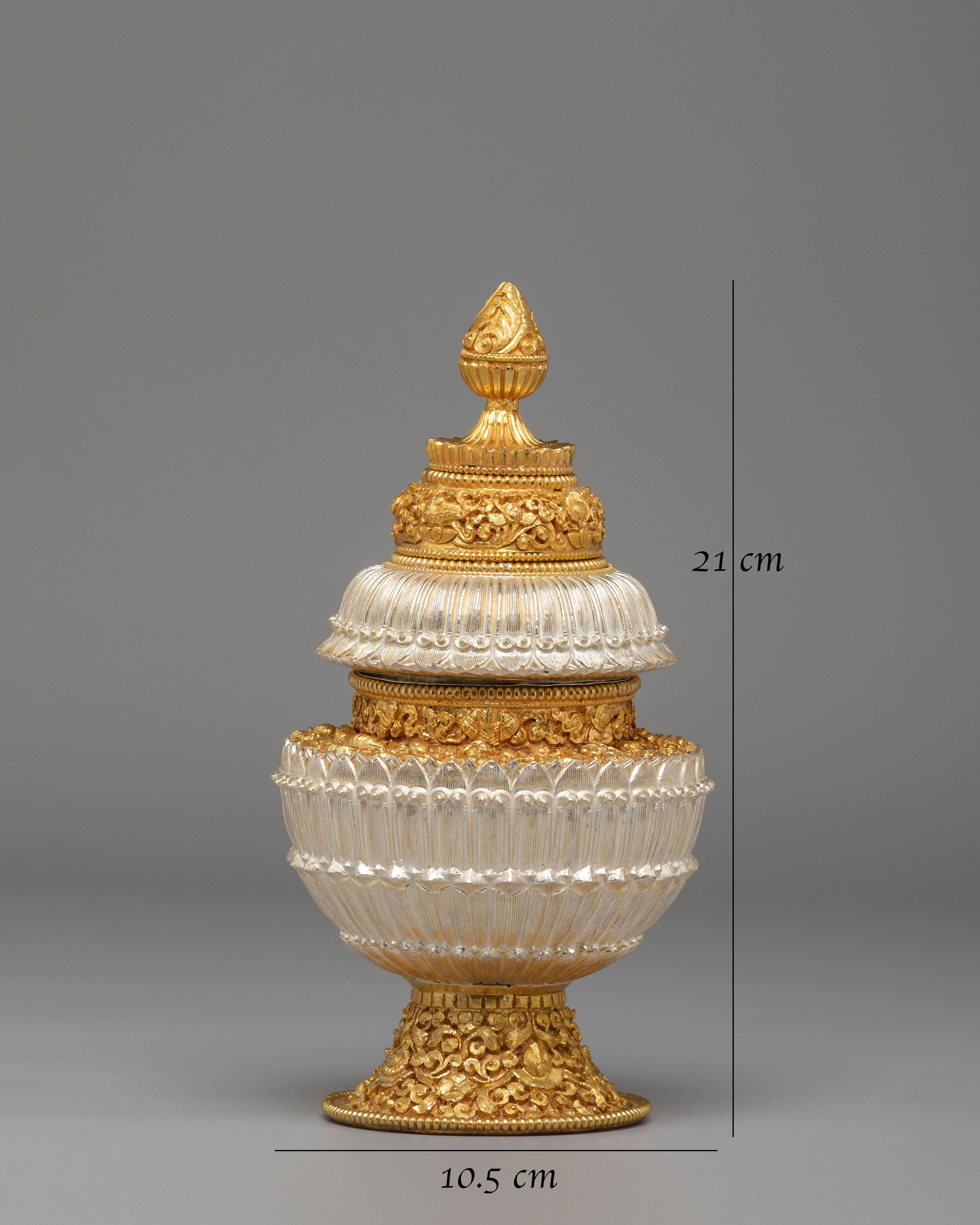 Ritual Dhupur Rice Pot | Sacred Vessel for Offerings & Blessings