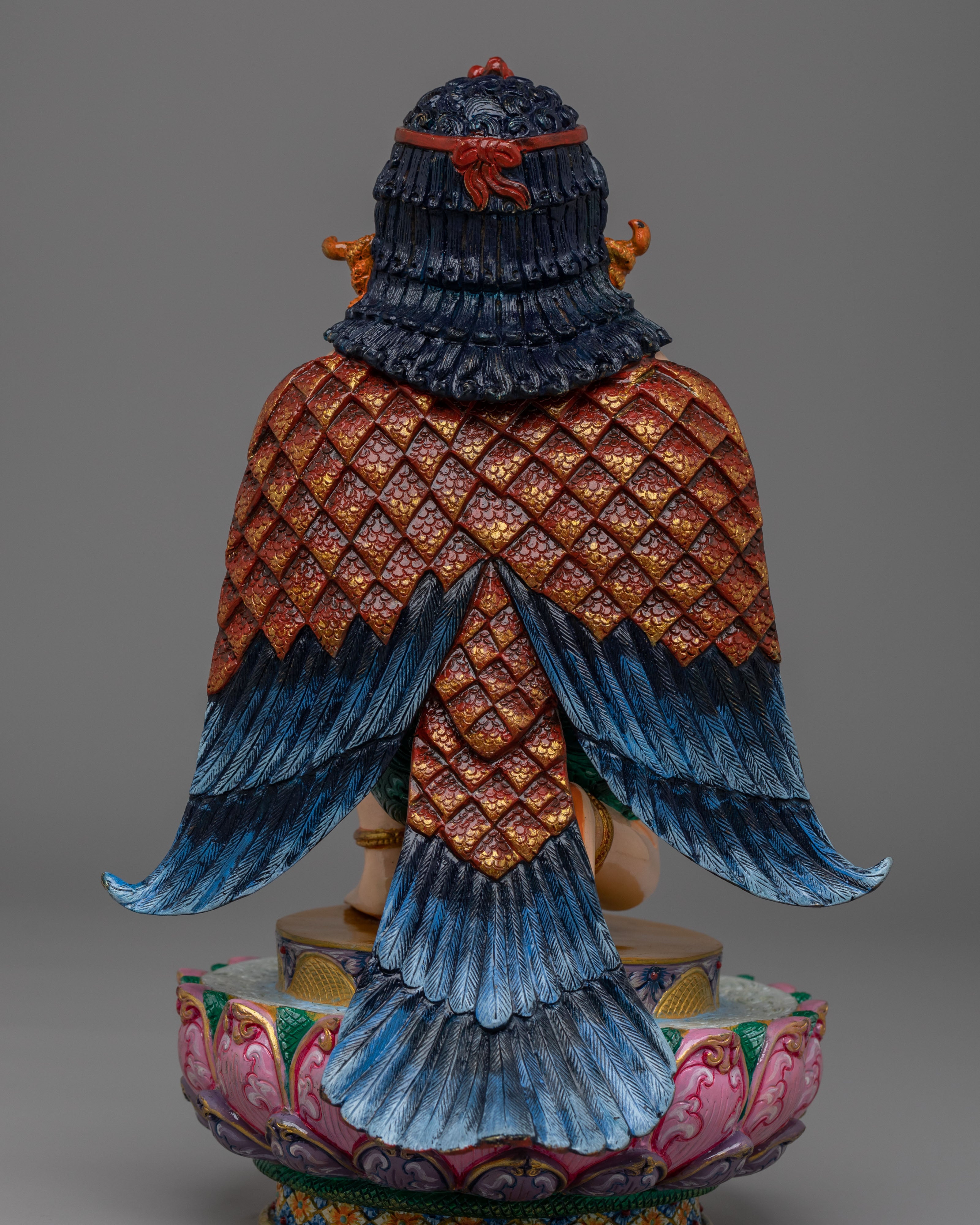 Traditional Garuda Statue | Handcrafted Guardian Deity Sculpture