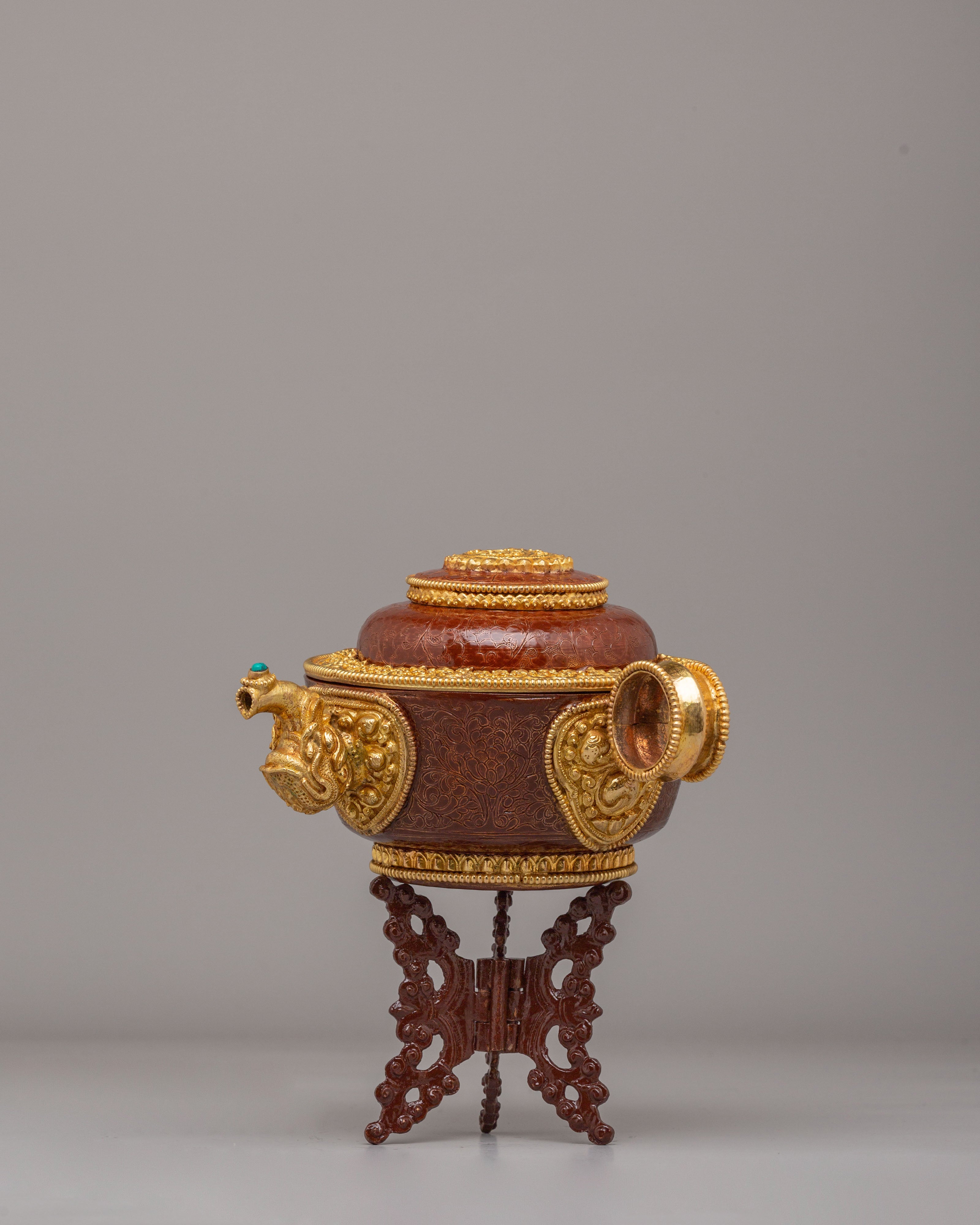 Tibetan Water Offering Bowls Set | Spiritual Altar Essentials