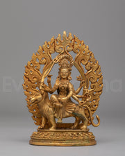 Durga Protector Goddess Statue 