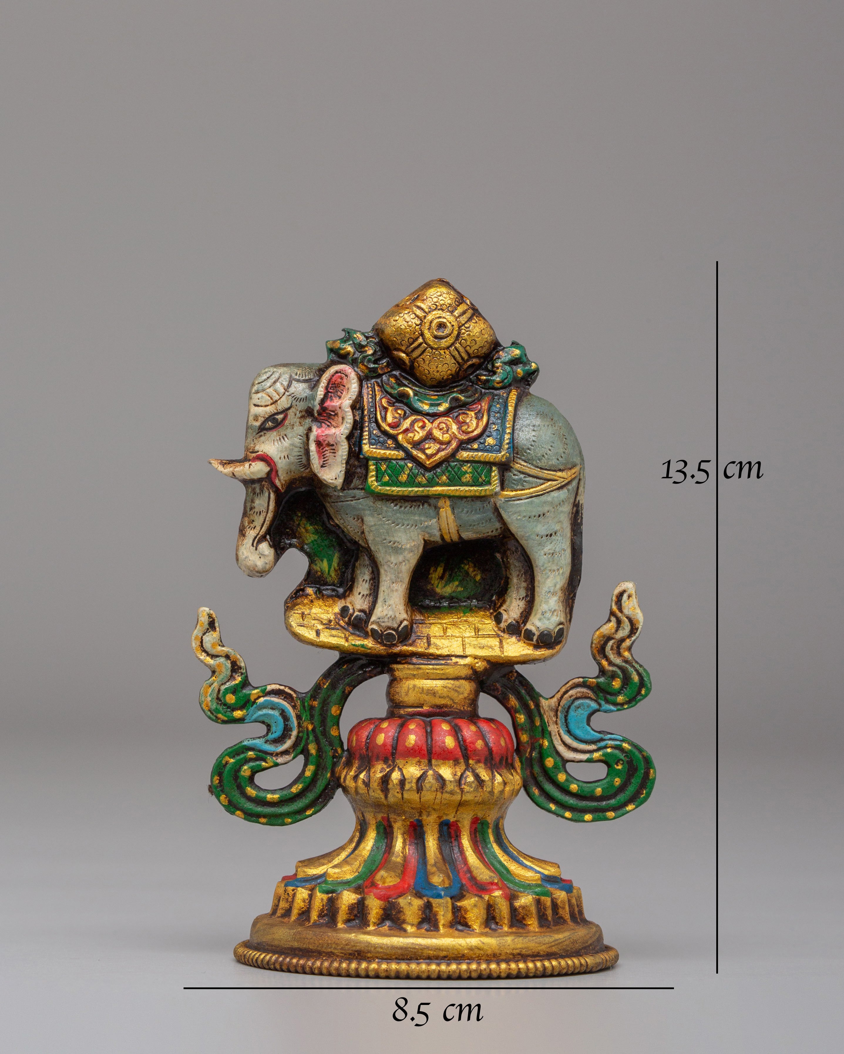Tibetan King Chakravartin Possessions | Handcrafted Spiritual Decor
