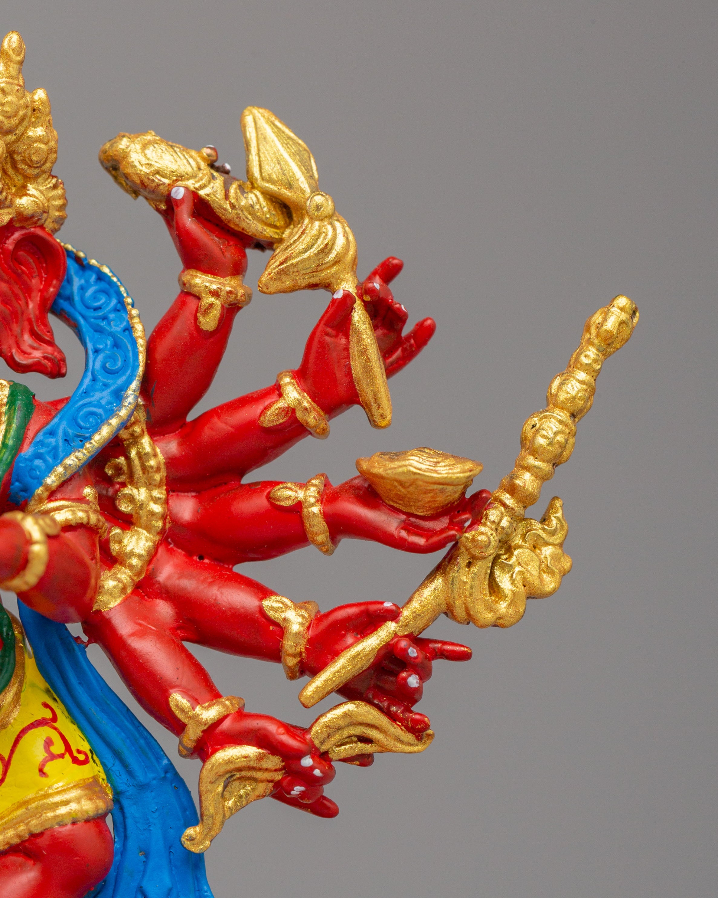 Traditional Ganpati Statue | Hindu Deity Figurine for Home Temple