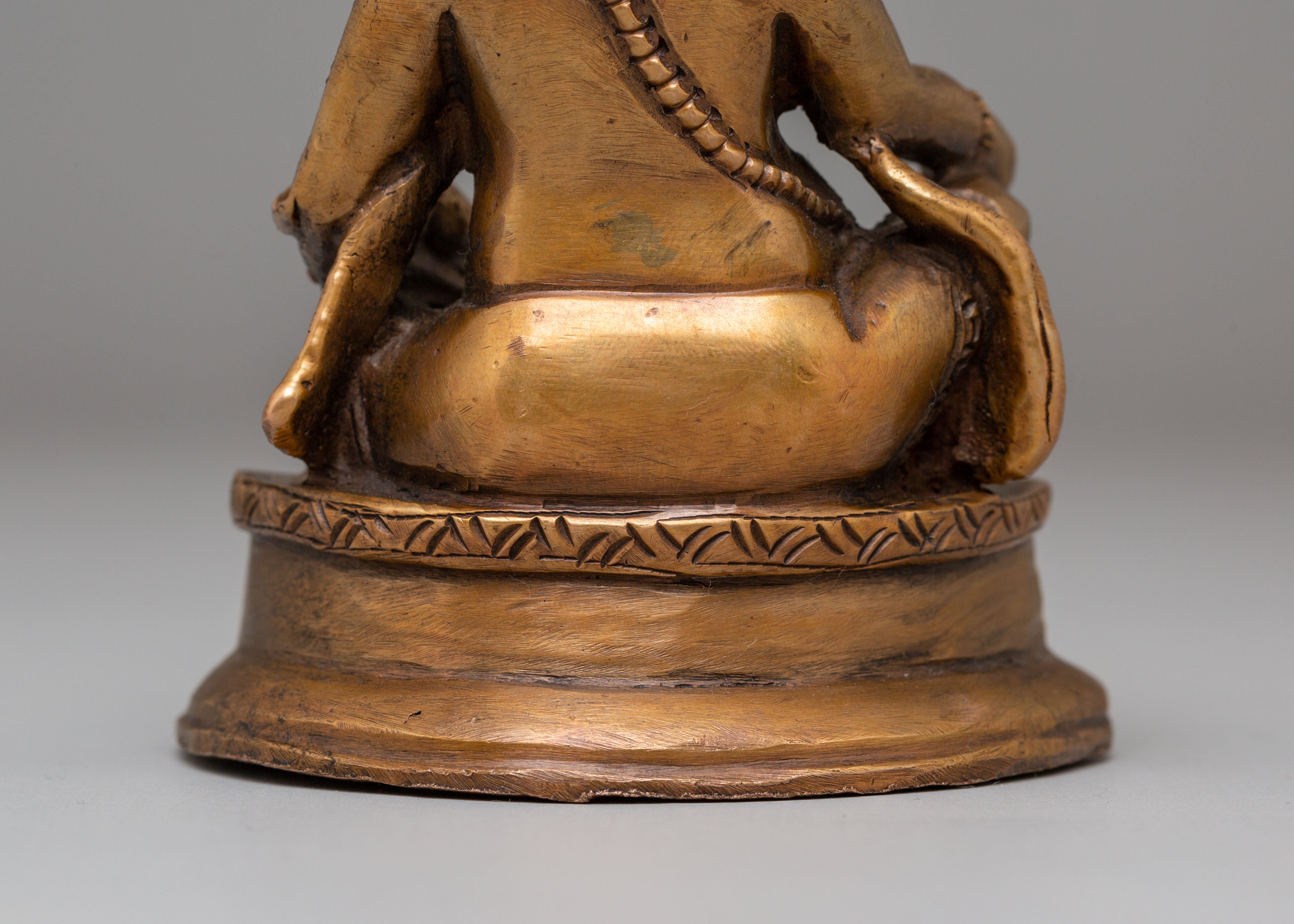 Sacred Dzambhala Statue for Abundance | Tibetan Wealth Deity Art