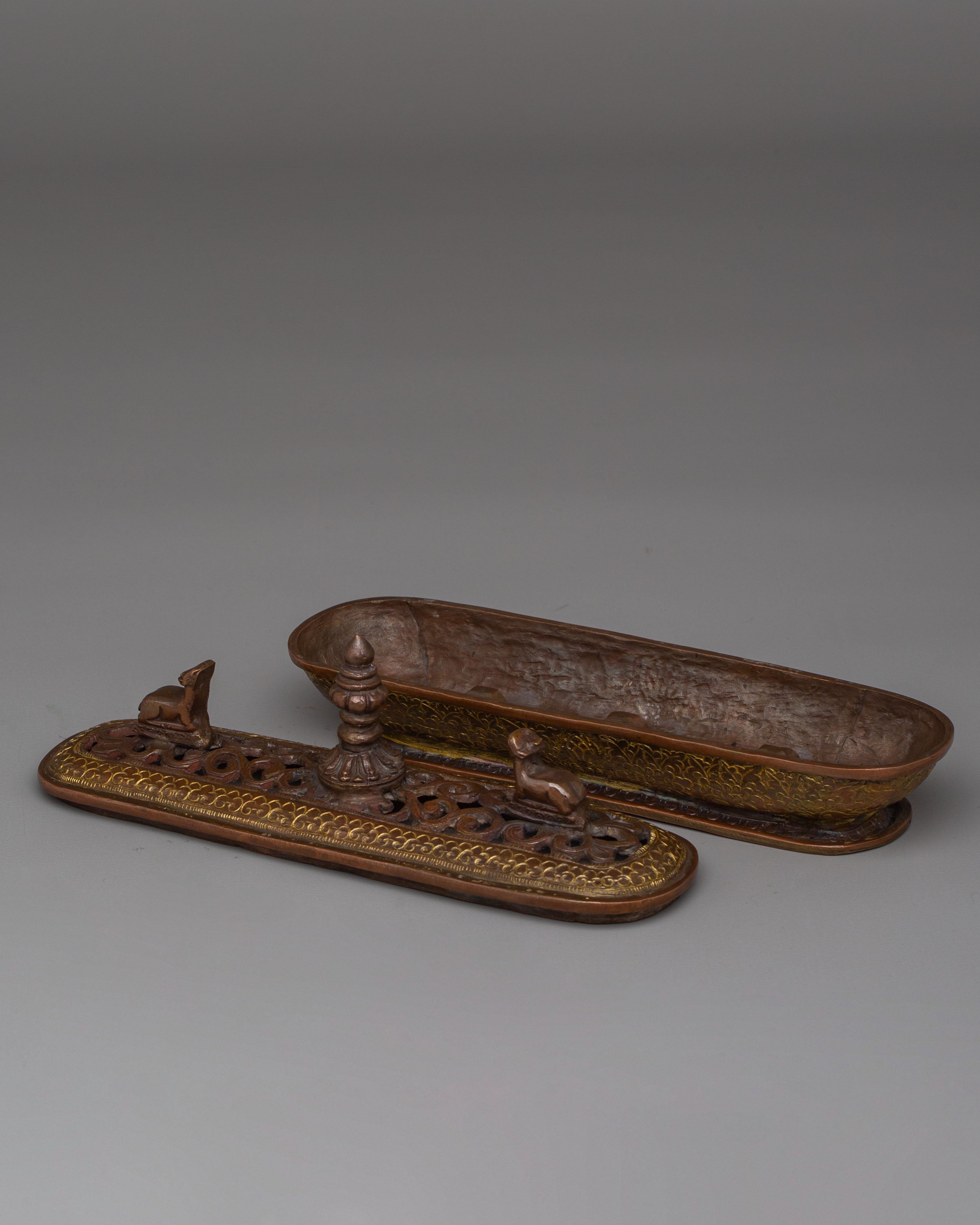 Sacred Altar Incense Burner | Handcrafted Tibetan Offering Ritual Tool