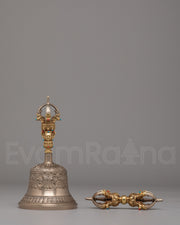 Sacred Ritual Bell and Vajra Set