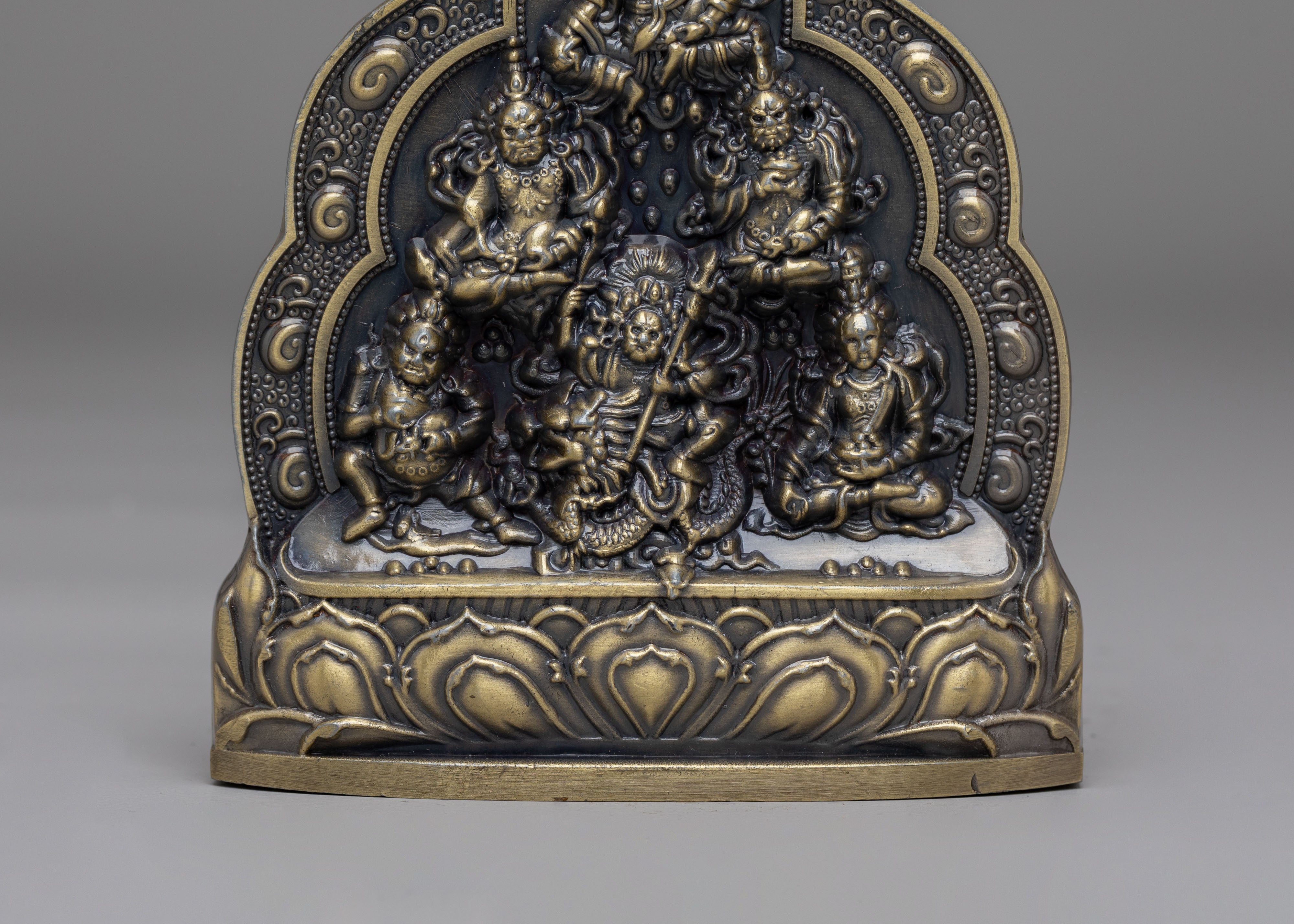Six Dzambhala Set Sculpture | Six Dzambhala Deity Figurine