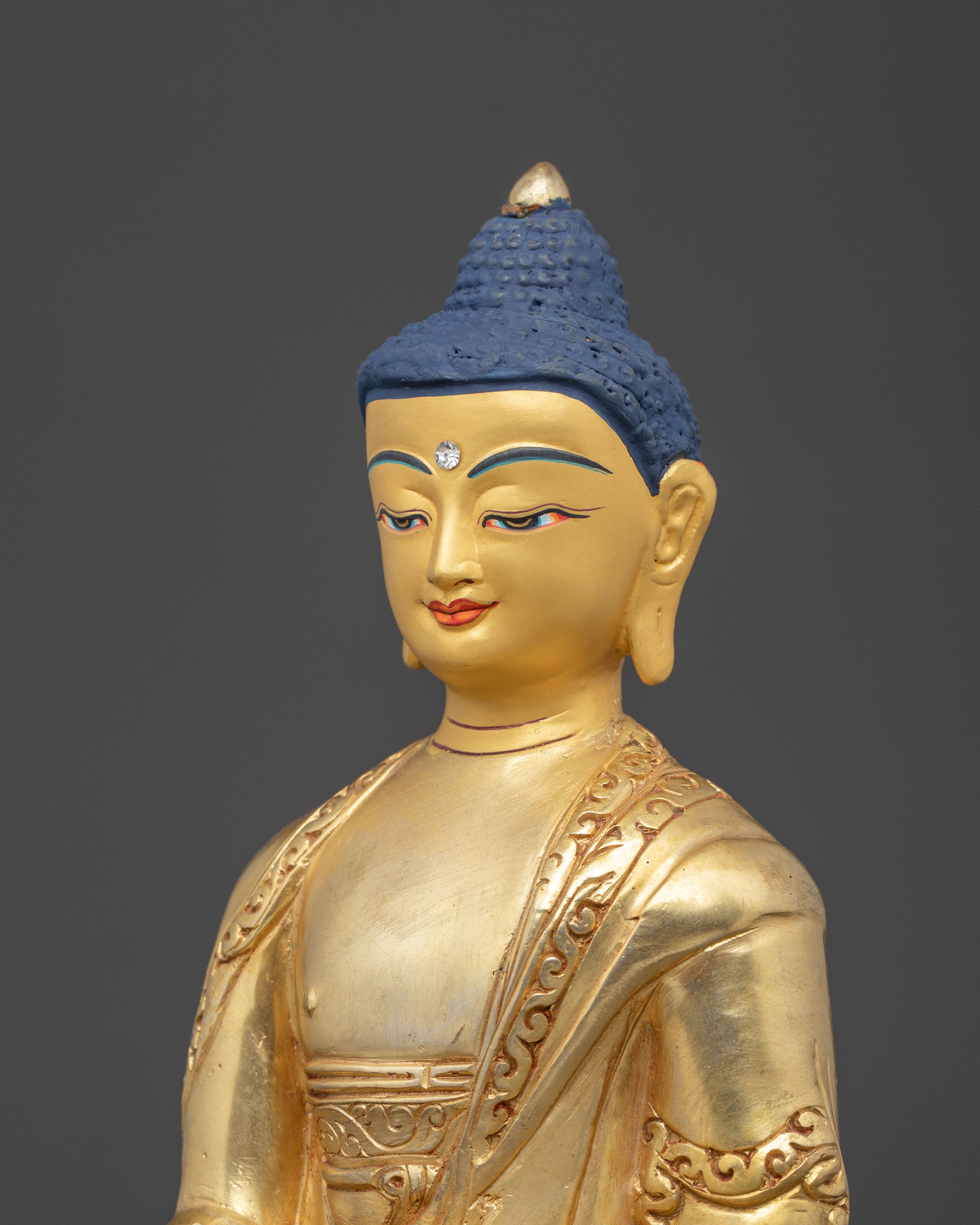 Sacred Shakyamuni Buddha Altar Statue | Enlightenment Buddha Deity