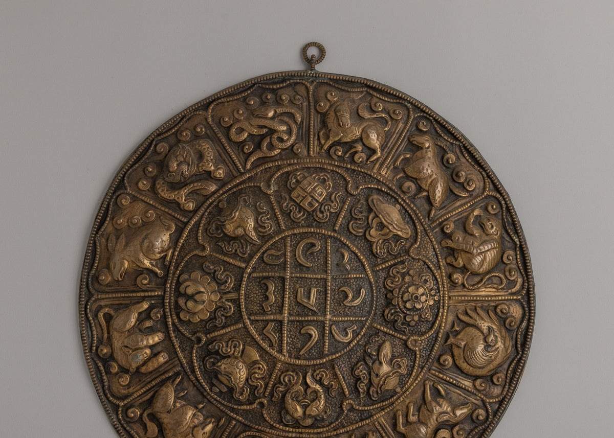 Buddhist Calendar Wall Hanging | A Spiritual Decorative Piece