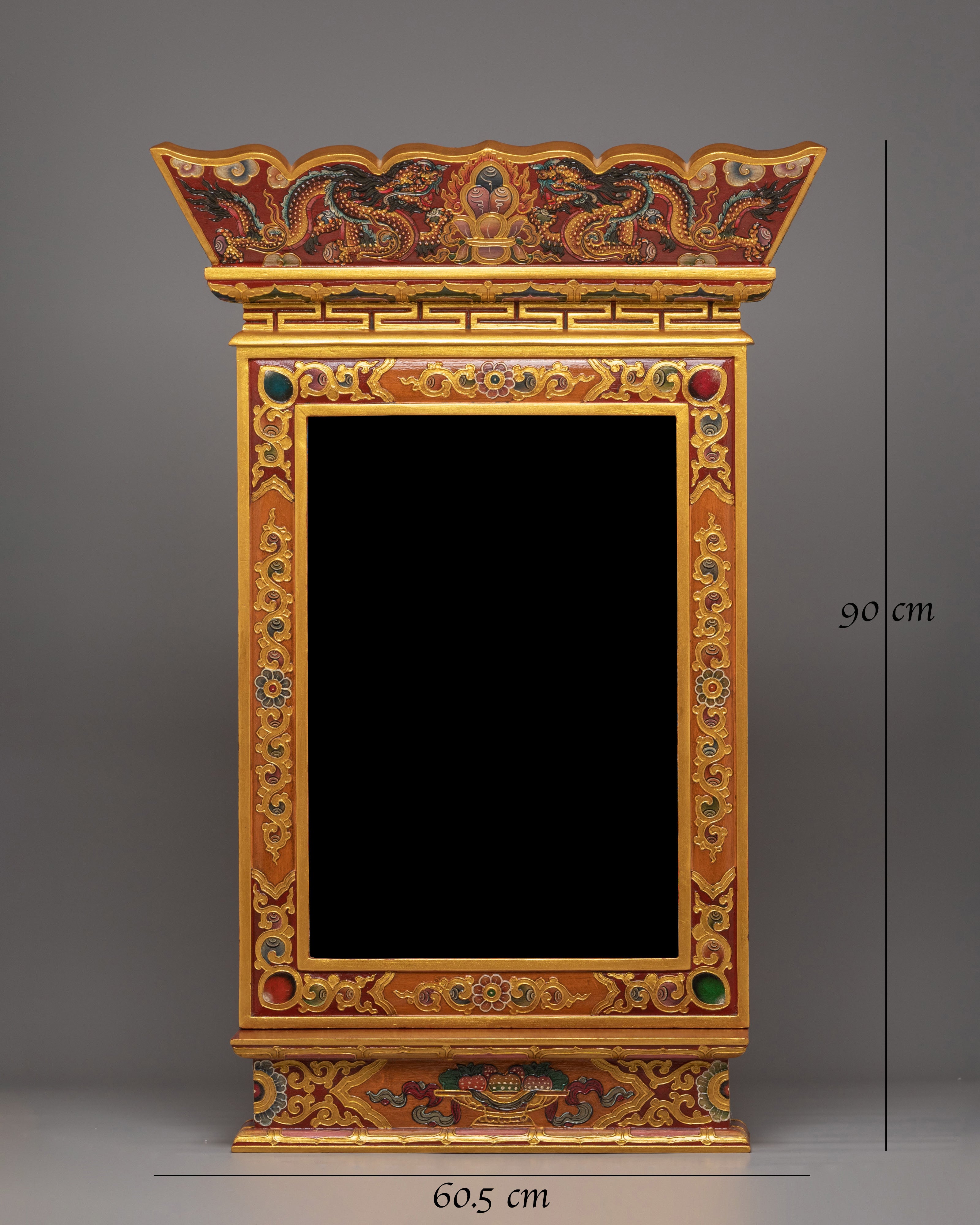 Decorative Dragon Motif Photo Frame | Wall Hanging Art for Home Decor