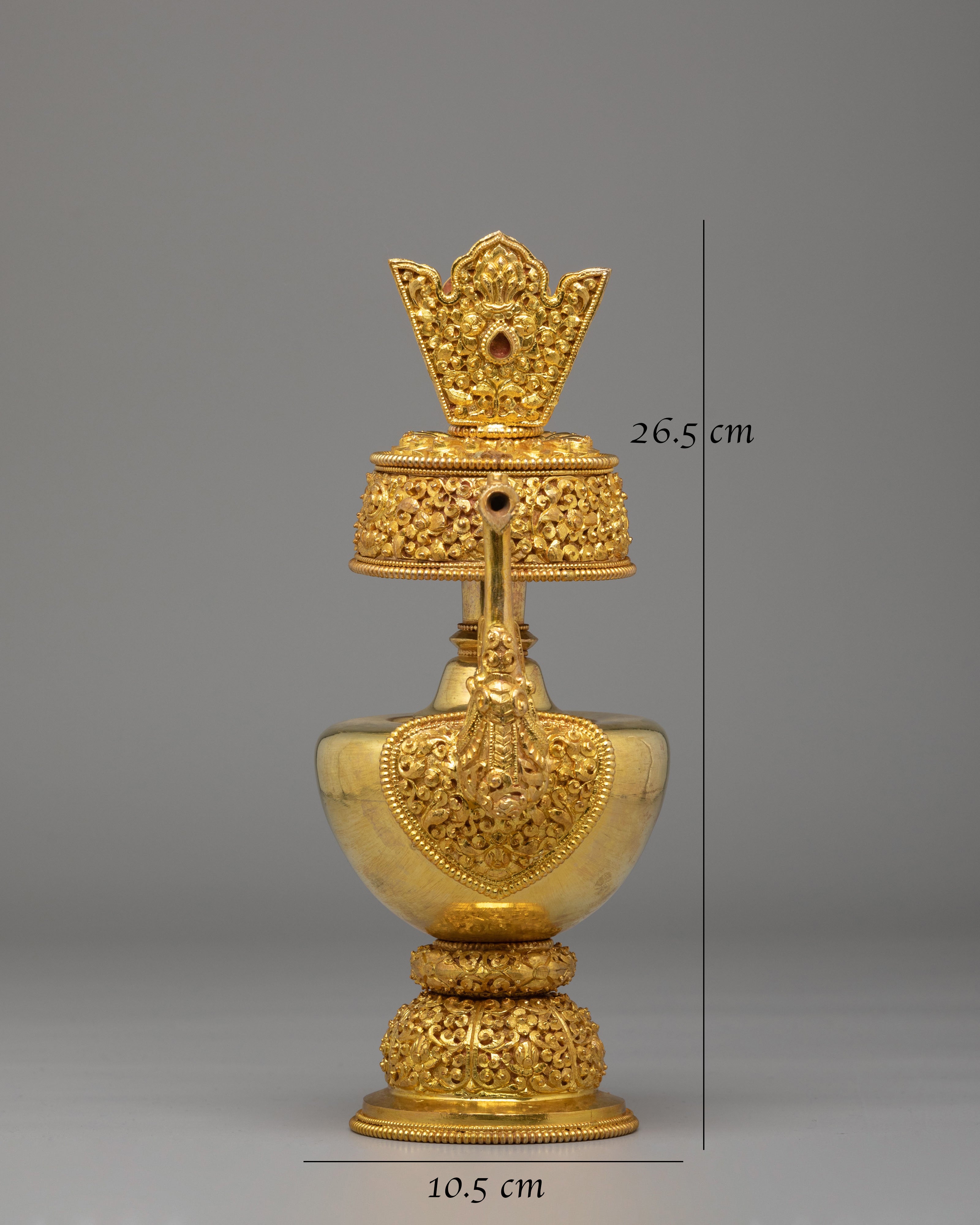 Bhumba Ritual Vessel | Buddhist Puja Meditation Sacred Offering Vase