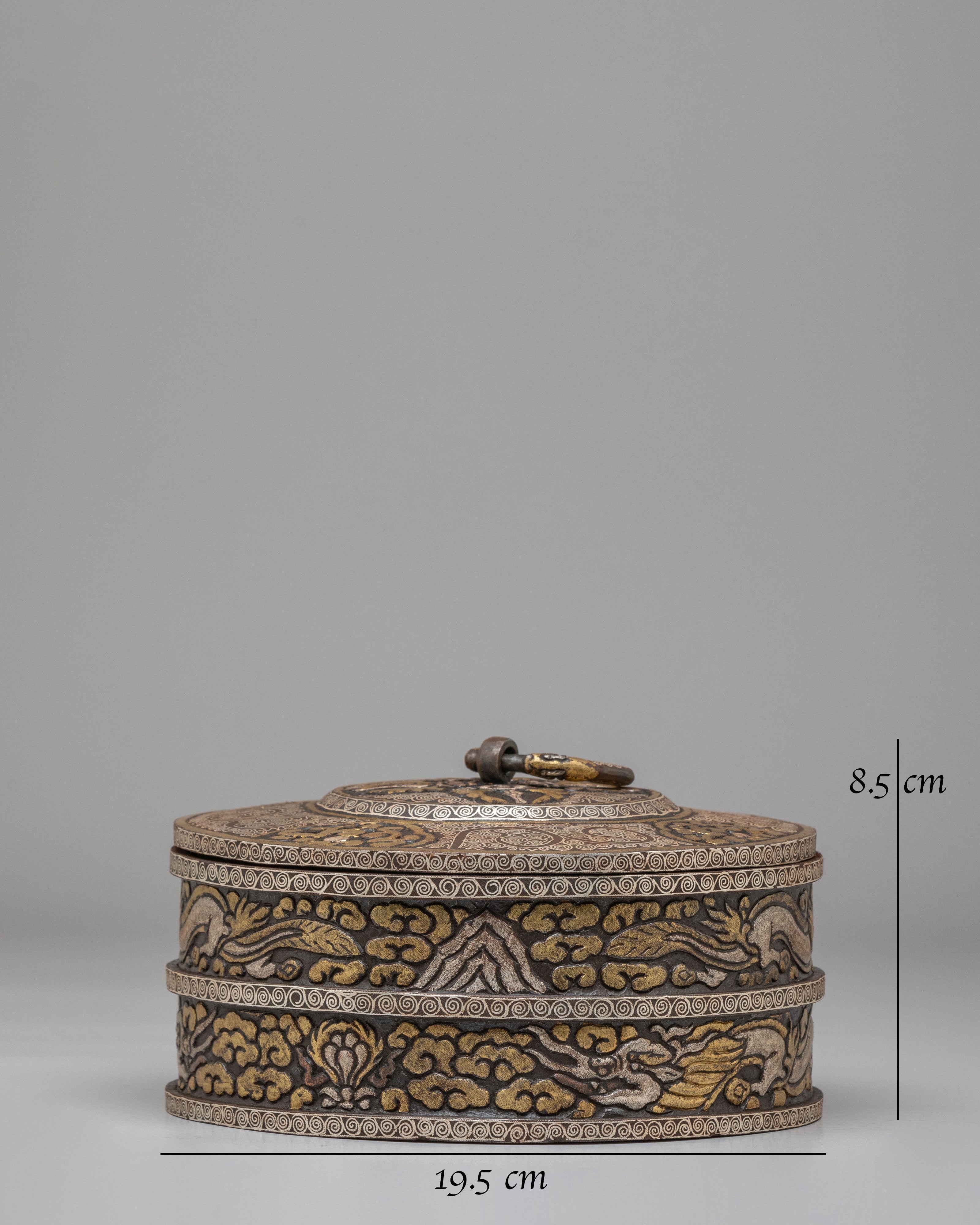 Decorative Jewellery Storage Box | Traditional Himalayan Box