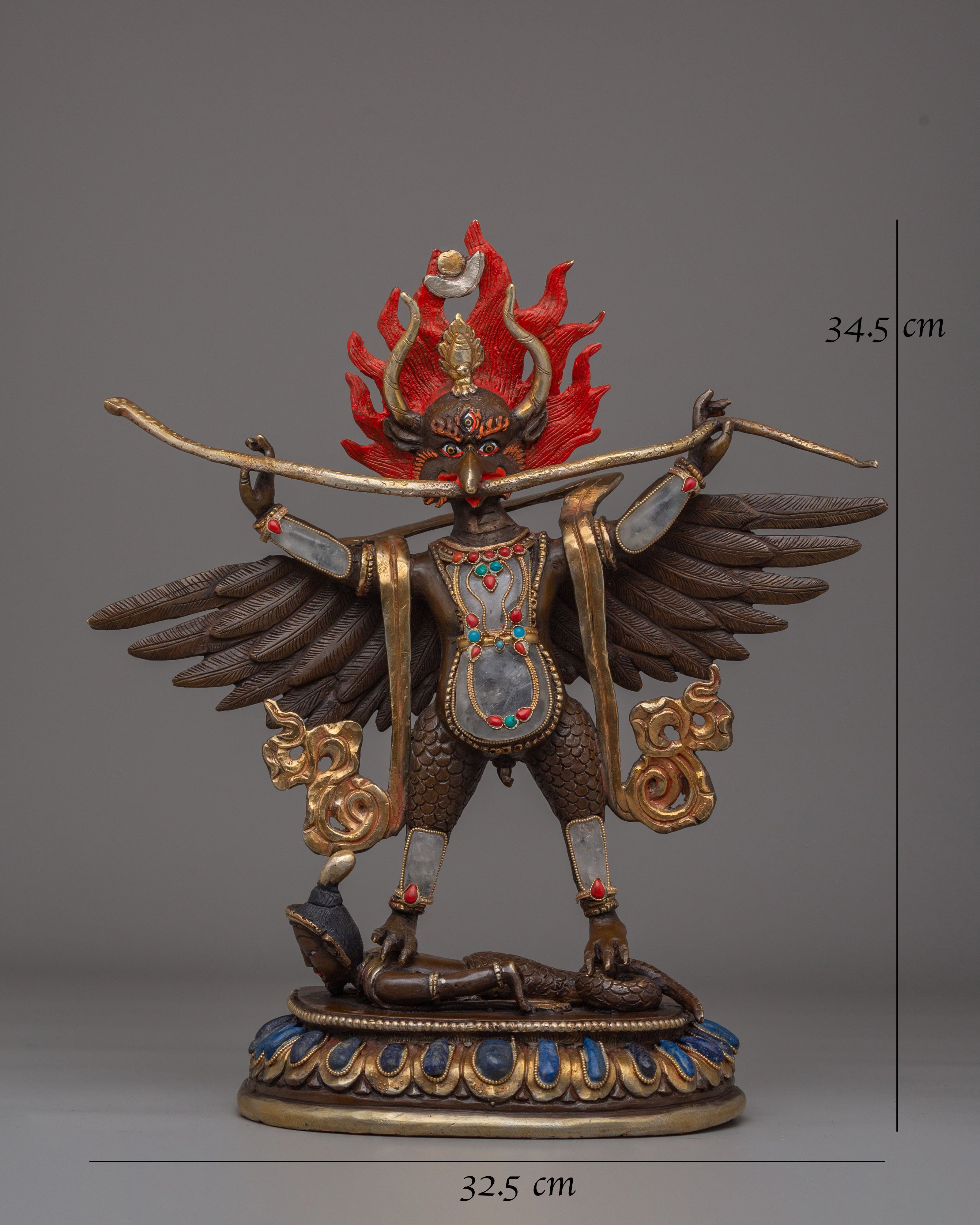Sacred Decorative Garuda Statue | Divine Guardian Deity