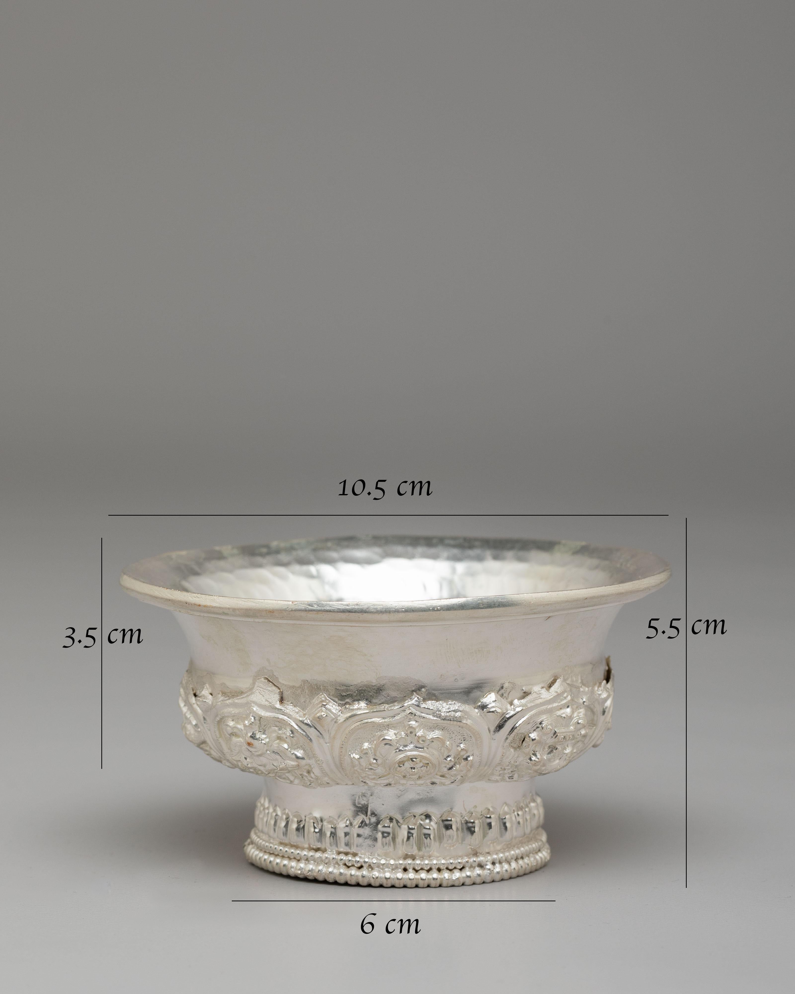 Sacred Offering Bowl | Tibetan Ritual Bowls