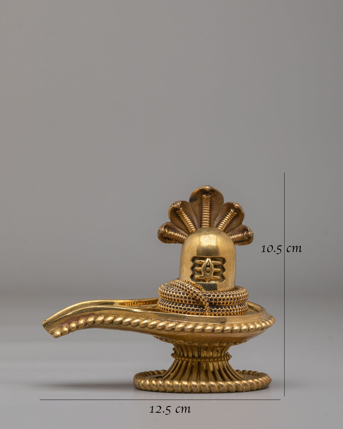 Handmade Shiva Linga  Sculpture | Sacred Hindu Deity Artwork