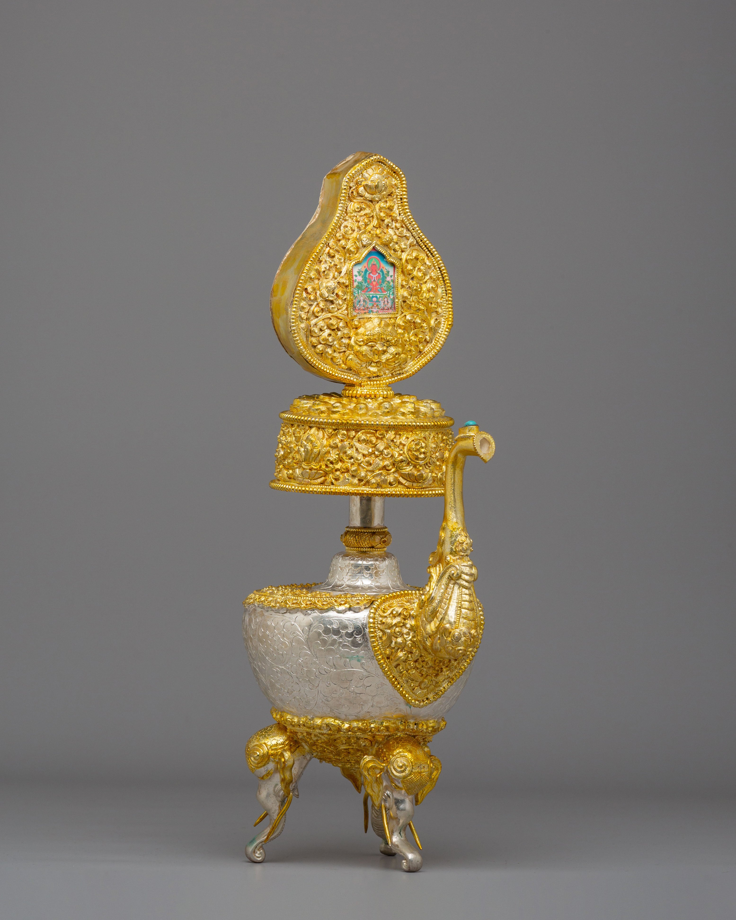 Traditional Bhumba Set for Ritual | Handcrafted Ritual Vessel