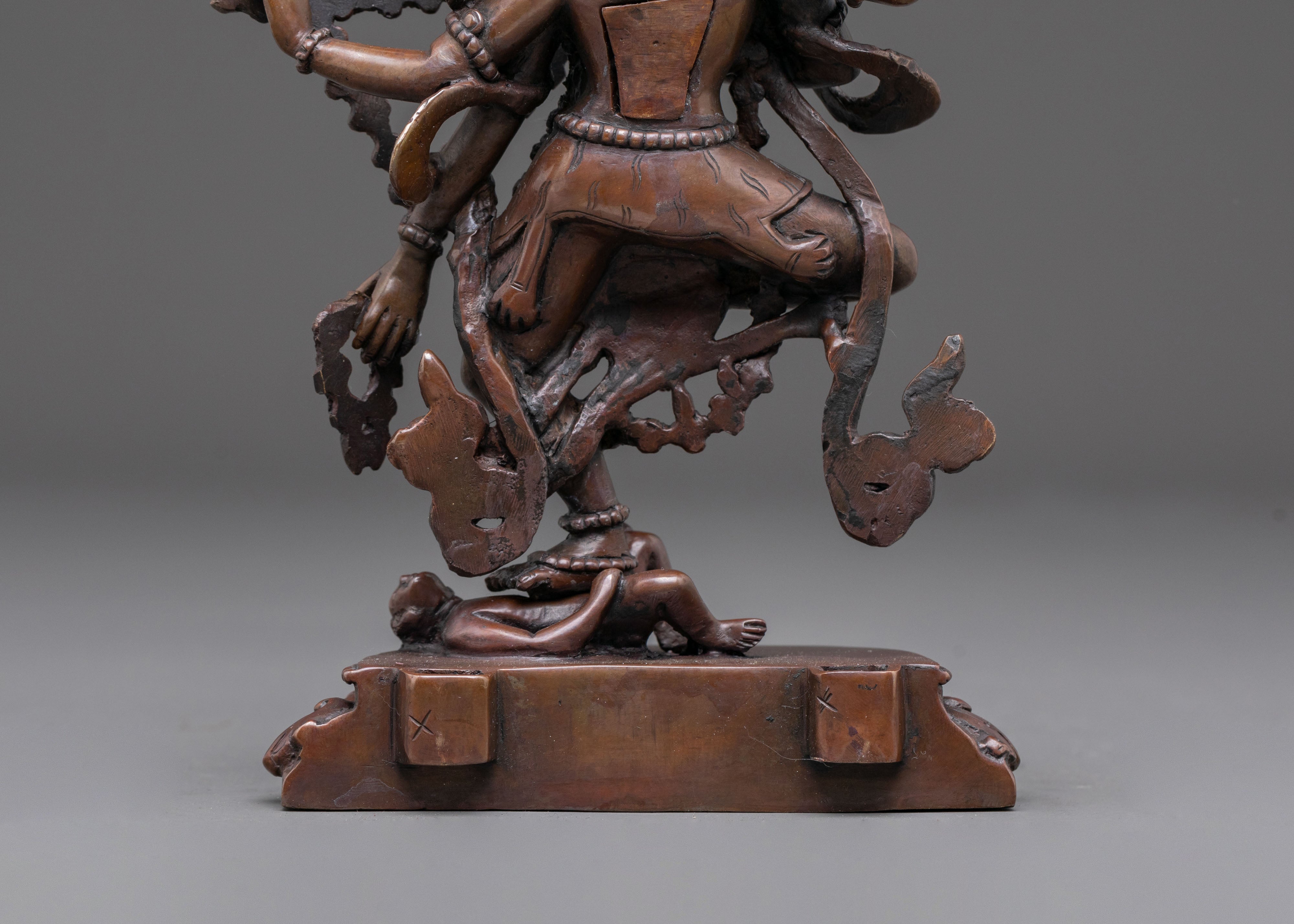 Handcrafted Kurukulla Buddhist Statue | Tibetan Artwork for Altar Decor