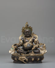 Handmade Wealth Deity Dzambhala Statue