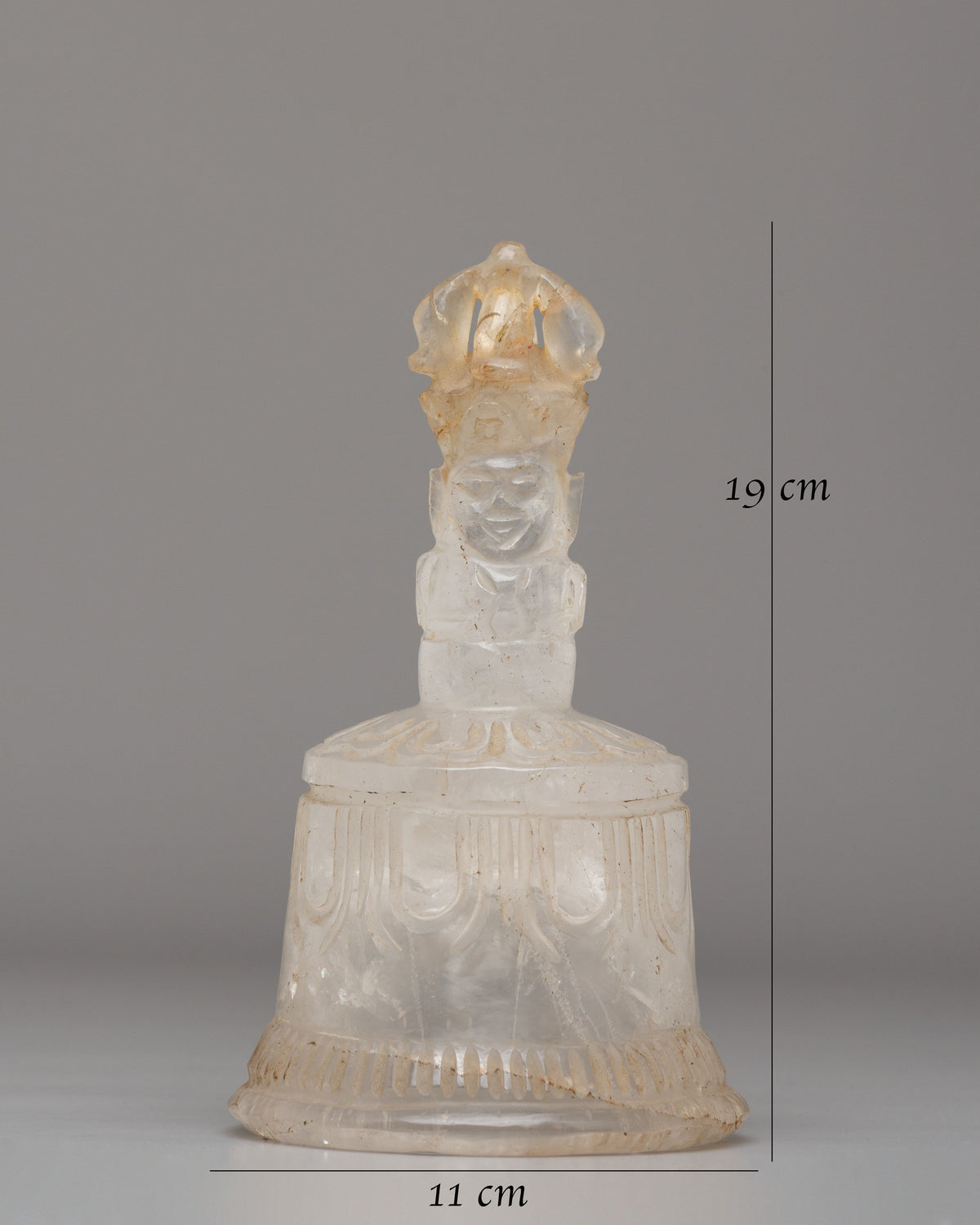 Handcrafted Crystal Bell | Sound Healing Meditation Tool