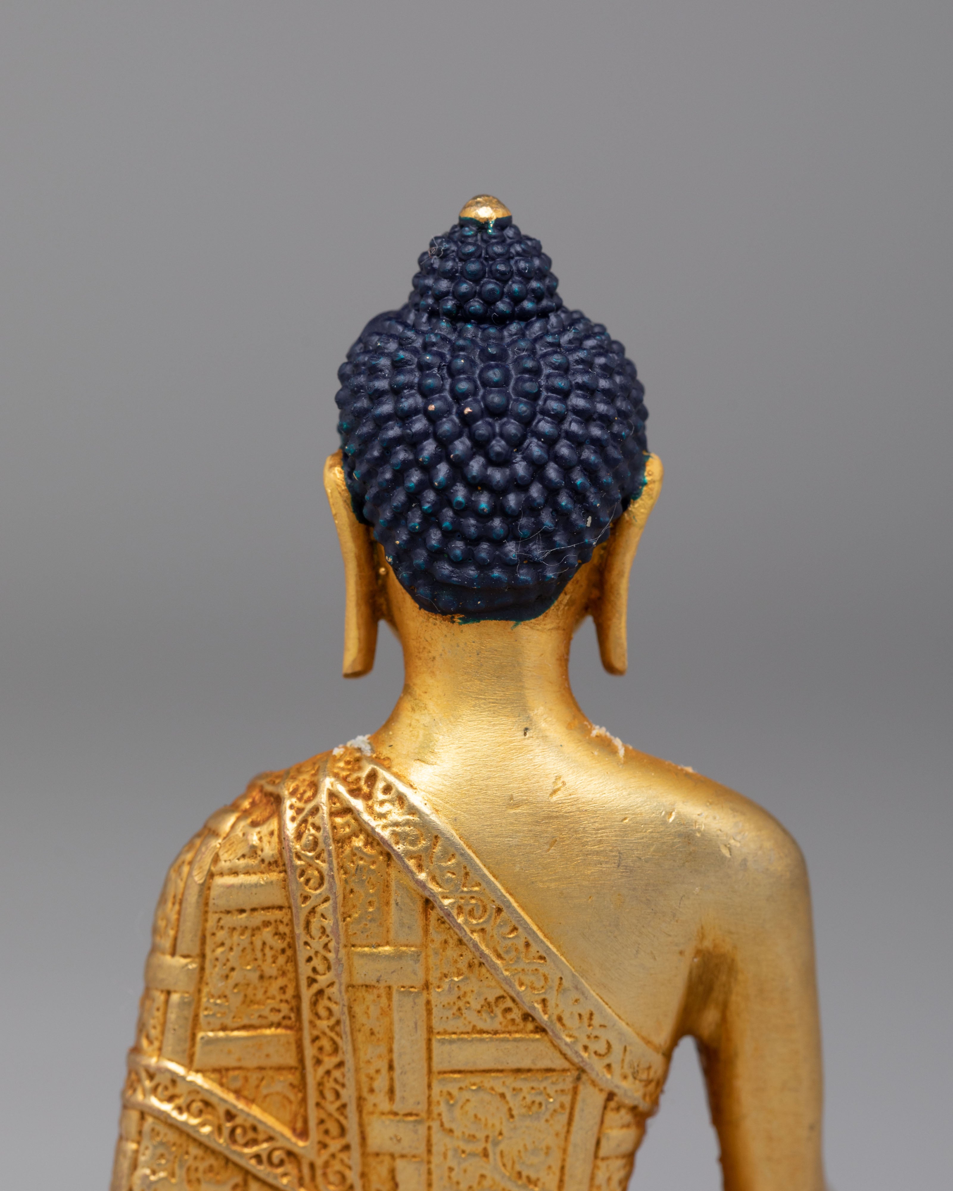 Tibetan Ratnasambhava Buddha Statue | Symbol of Abundance and Equality