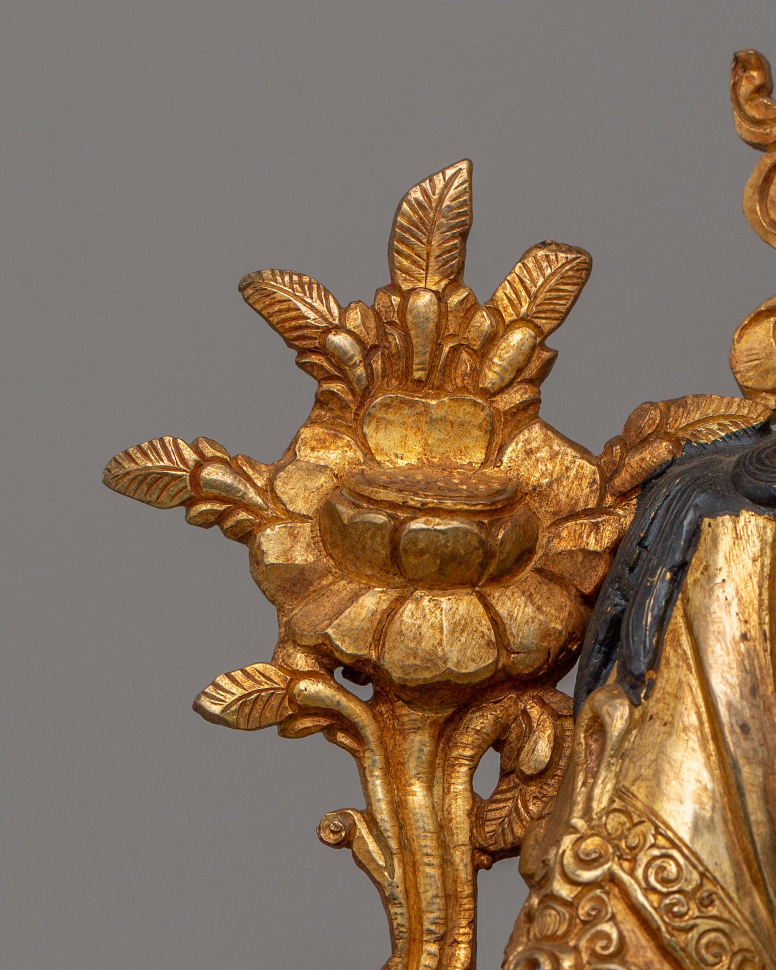 Sacred Green Tara Devotional Statue | Tibetan Copper Statue for Meditation