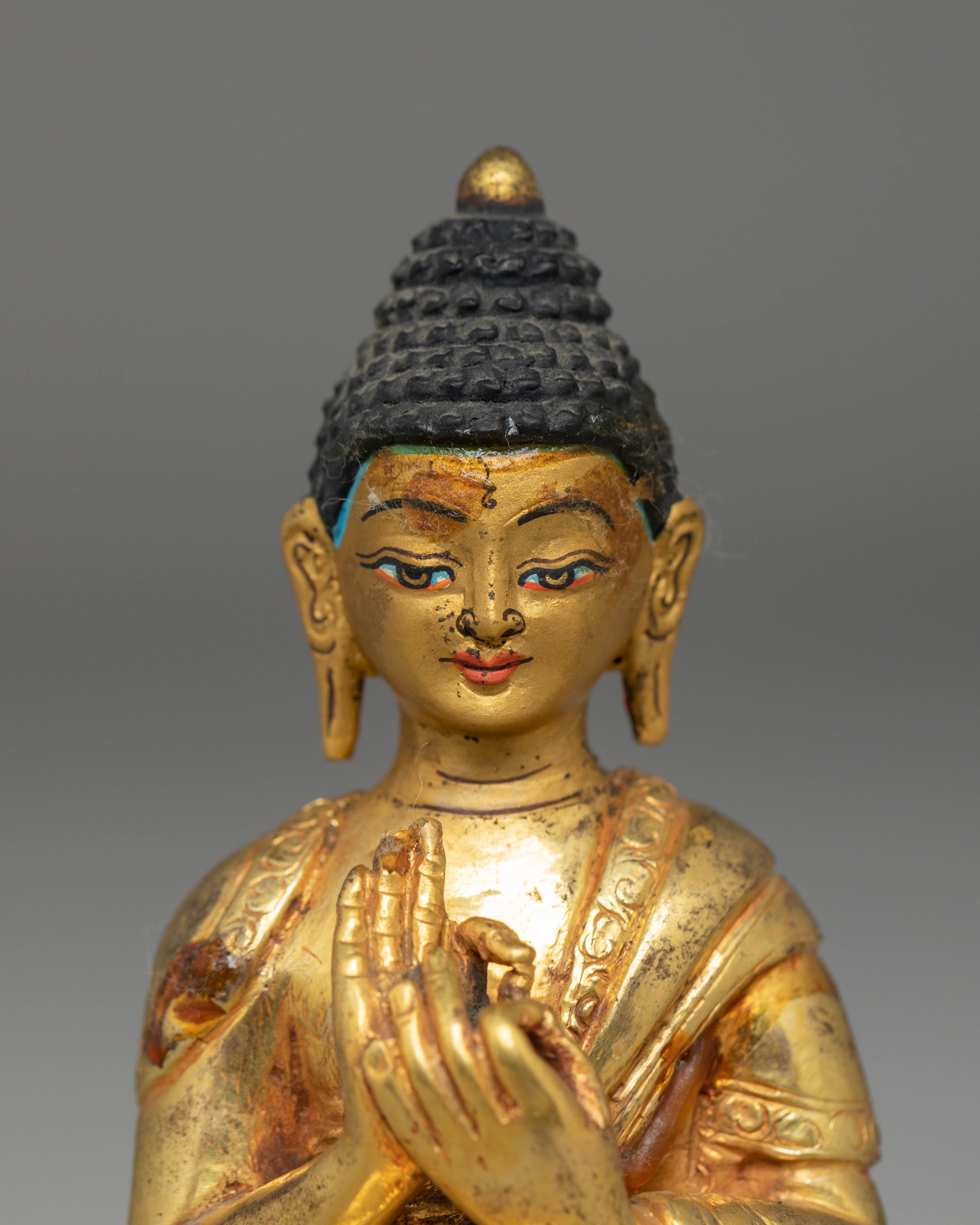 Handmade Vairocana Buddha Handcrafted Statue | Tibetan Enlightenment Art