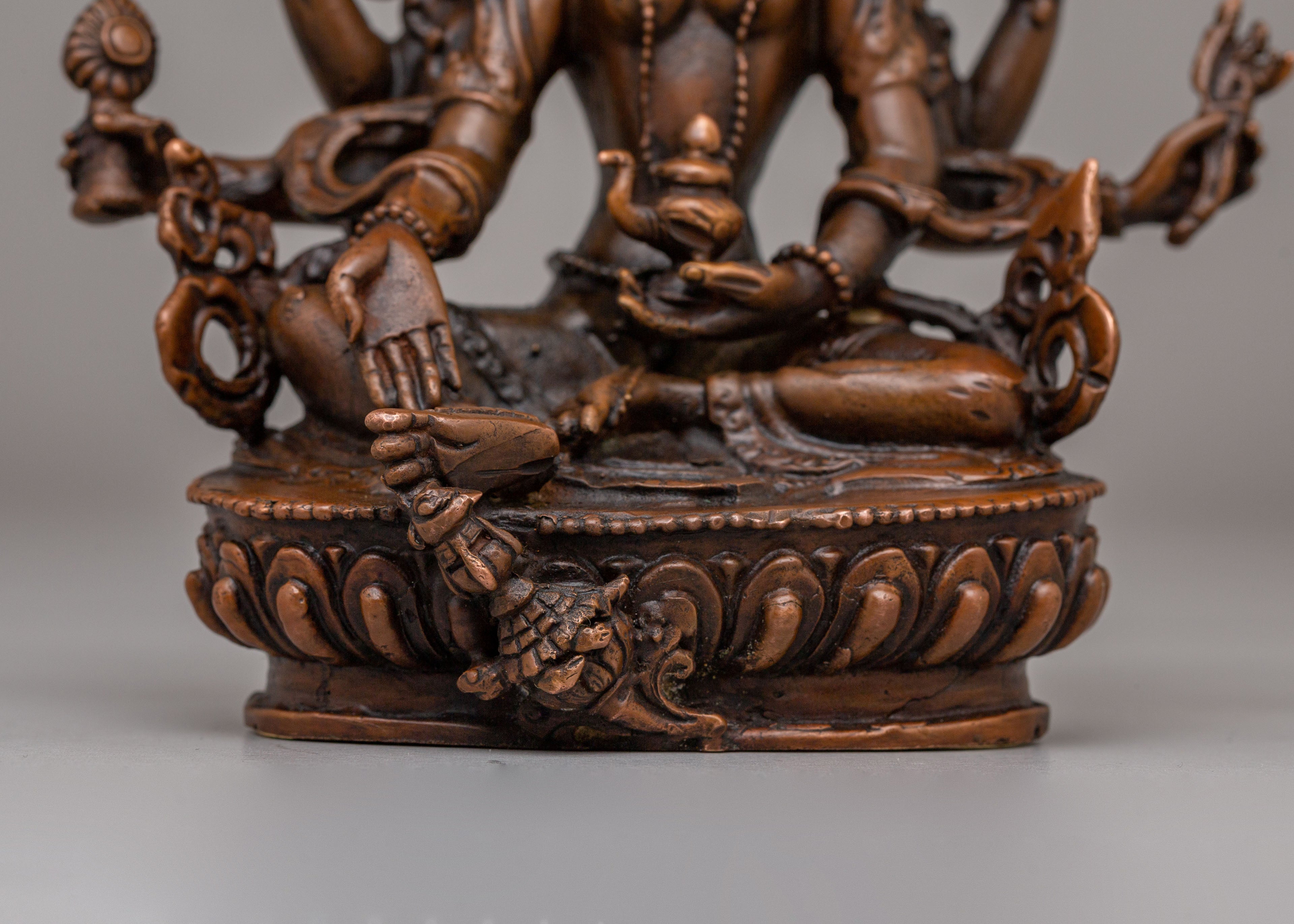 Handcrafted Vasudhara Statue | Buddhist Goddess of Wealth and Prosperity