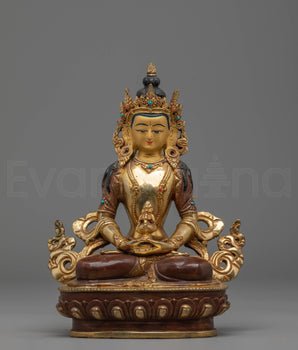 Tibetan Sculpture of Amitayus