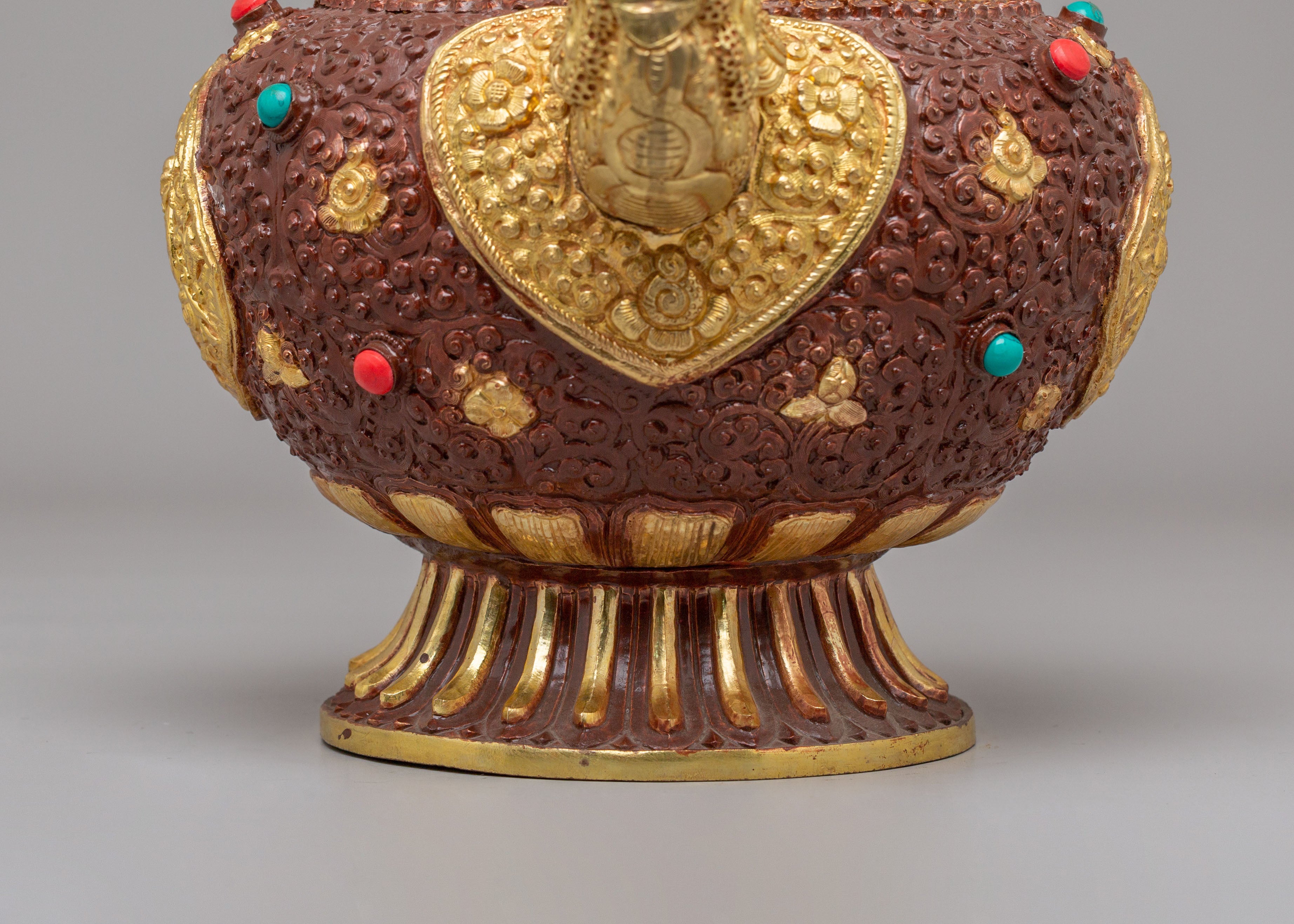 Himalayan Tibetan Tea Pot | Spiritual and Cultural Decor
