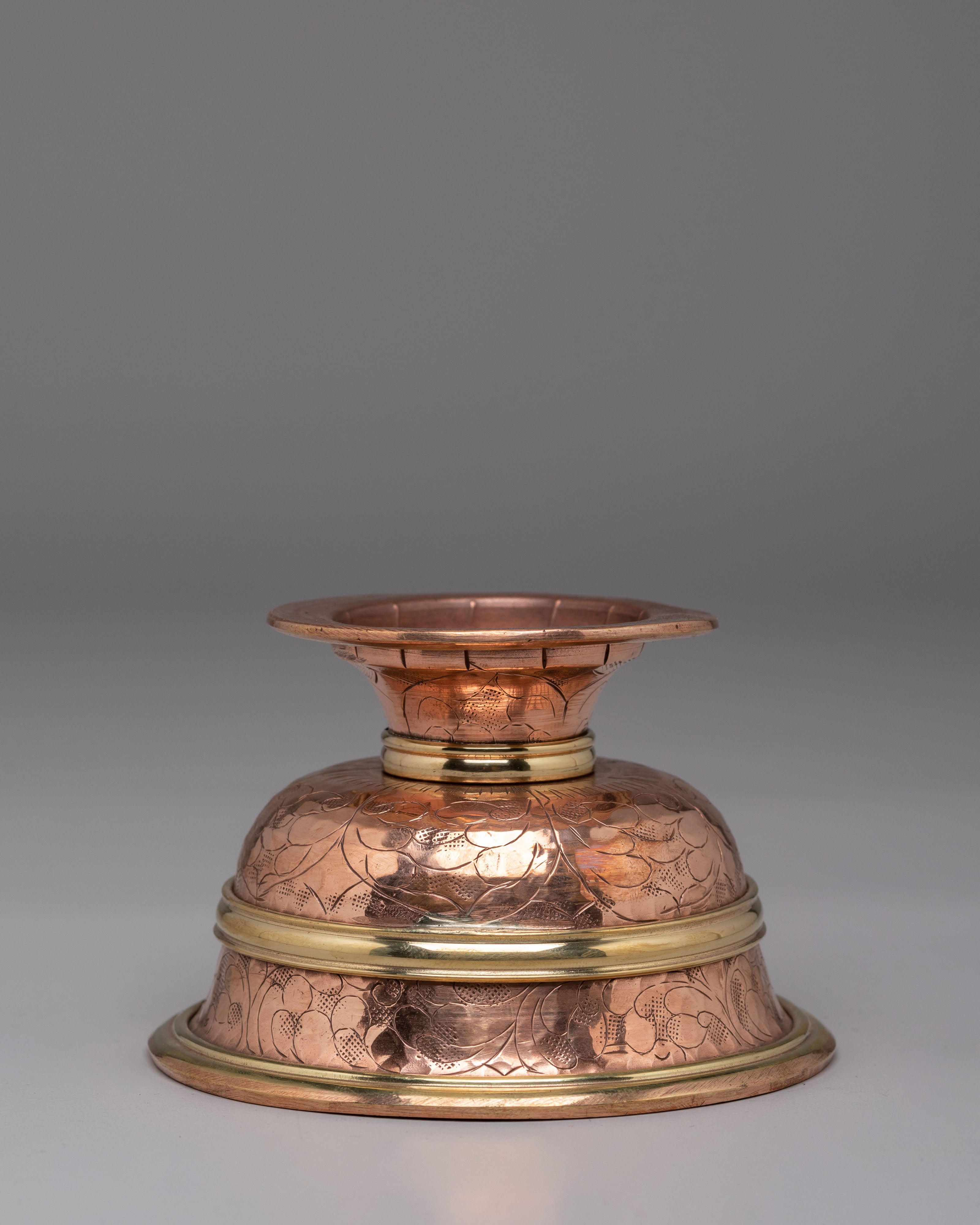 Buddhist Ritual Offering Bowls Set | Sacred Tibetan Buddhist Ceremonial Bowls