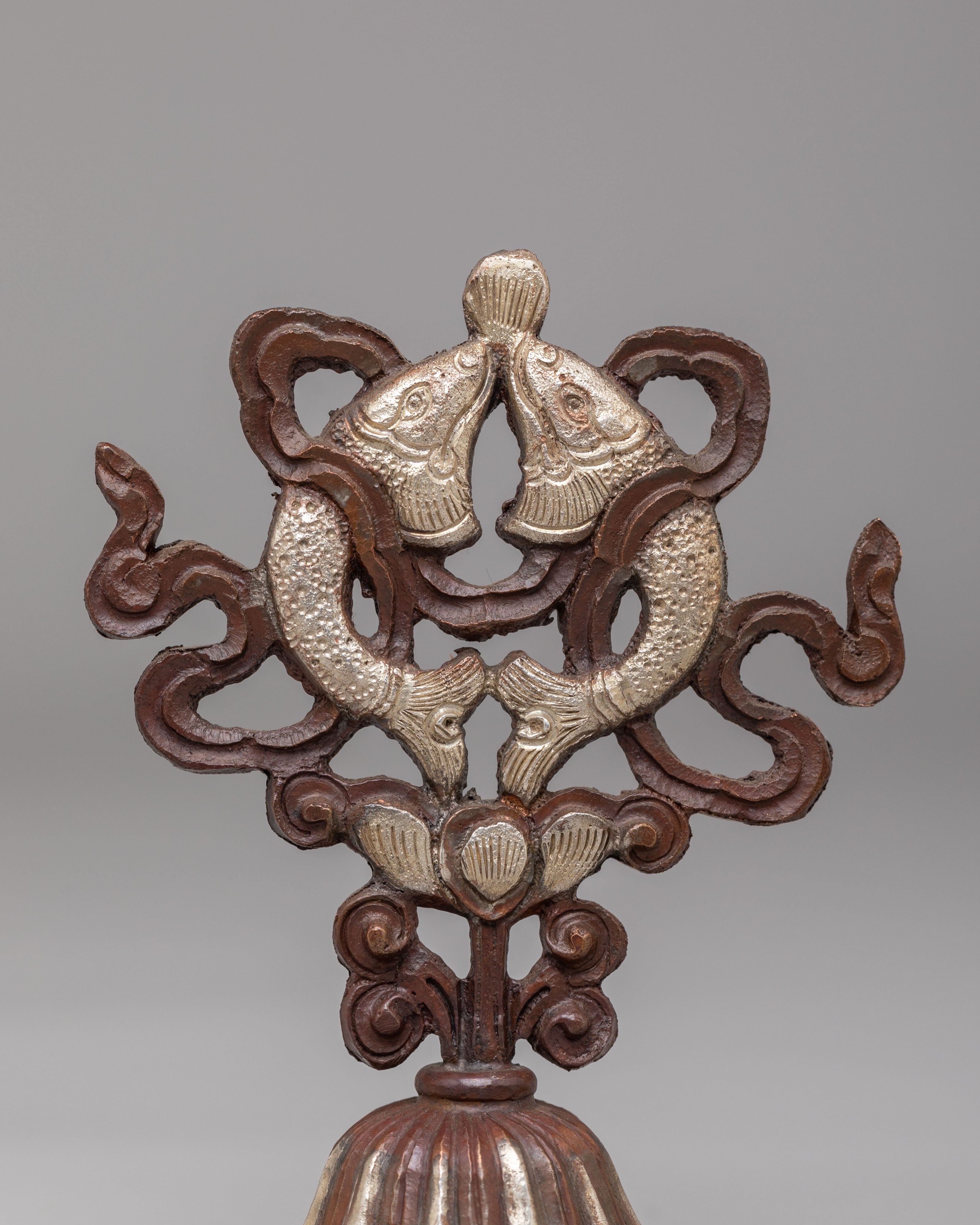 Decorative Ashtamangala Ritual Set | Tibetan Buddhist Sacred Art