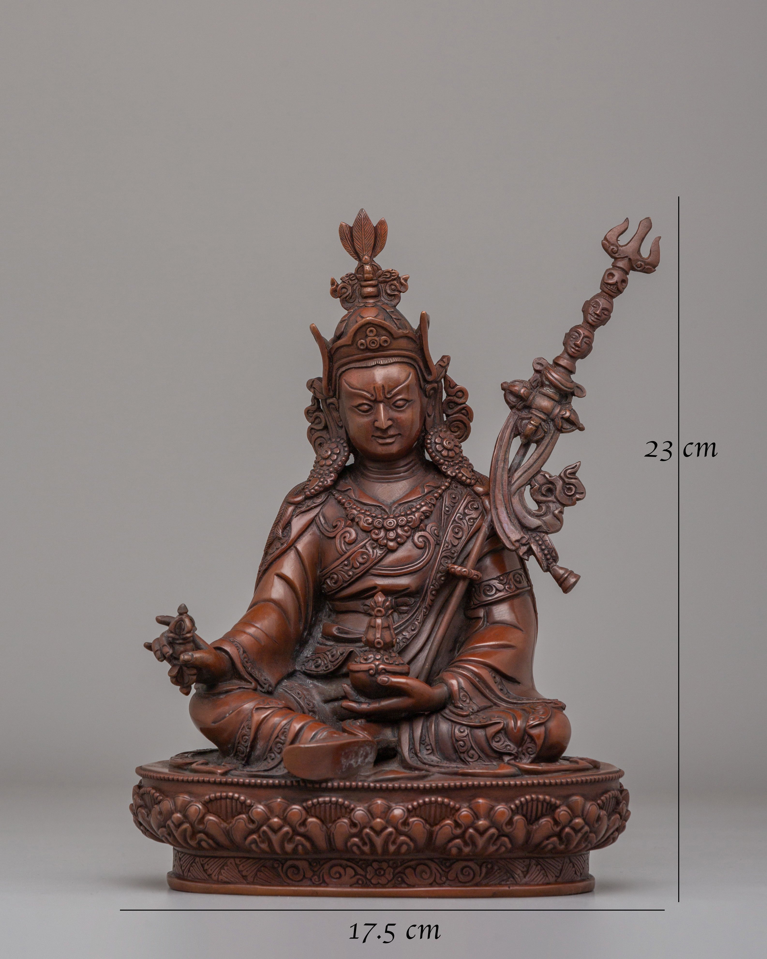 Himalayan Padmasambhava Sculpture | Statue for Dharma Decor