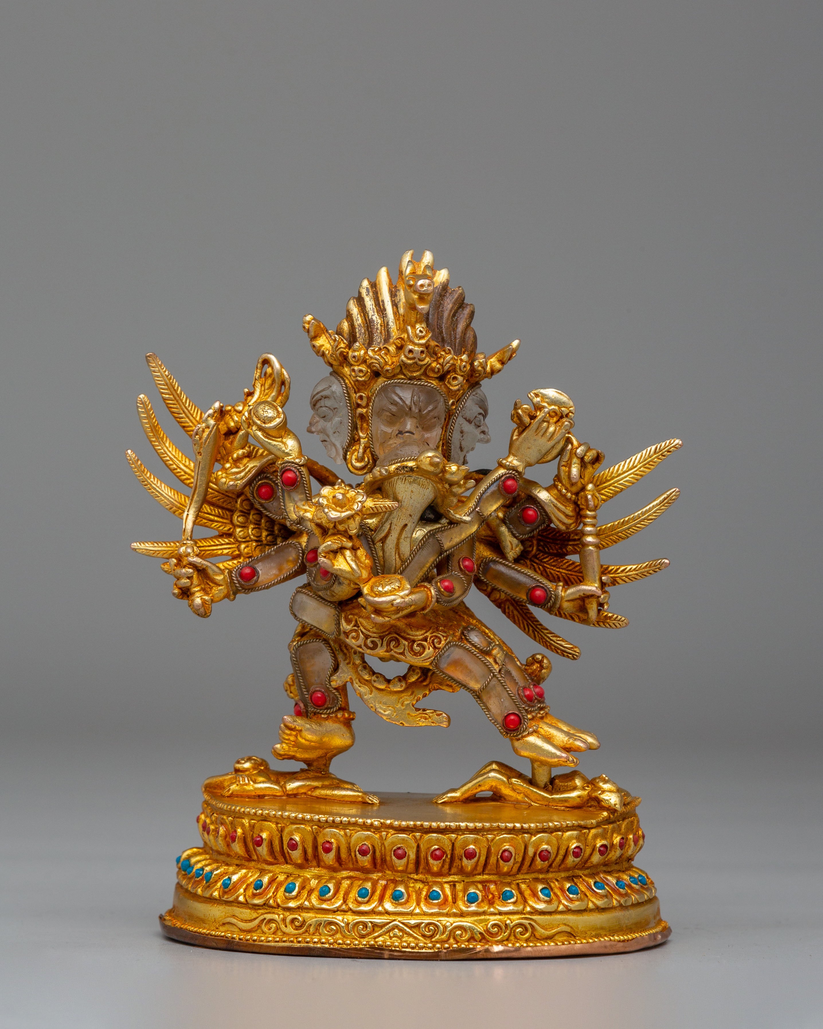 Sacred Hayagriva Protector Deity Statue | Guardian Deity of Wisdom
