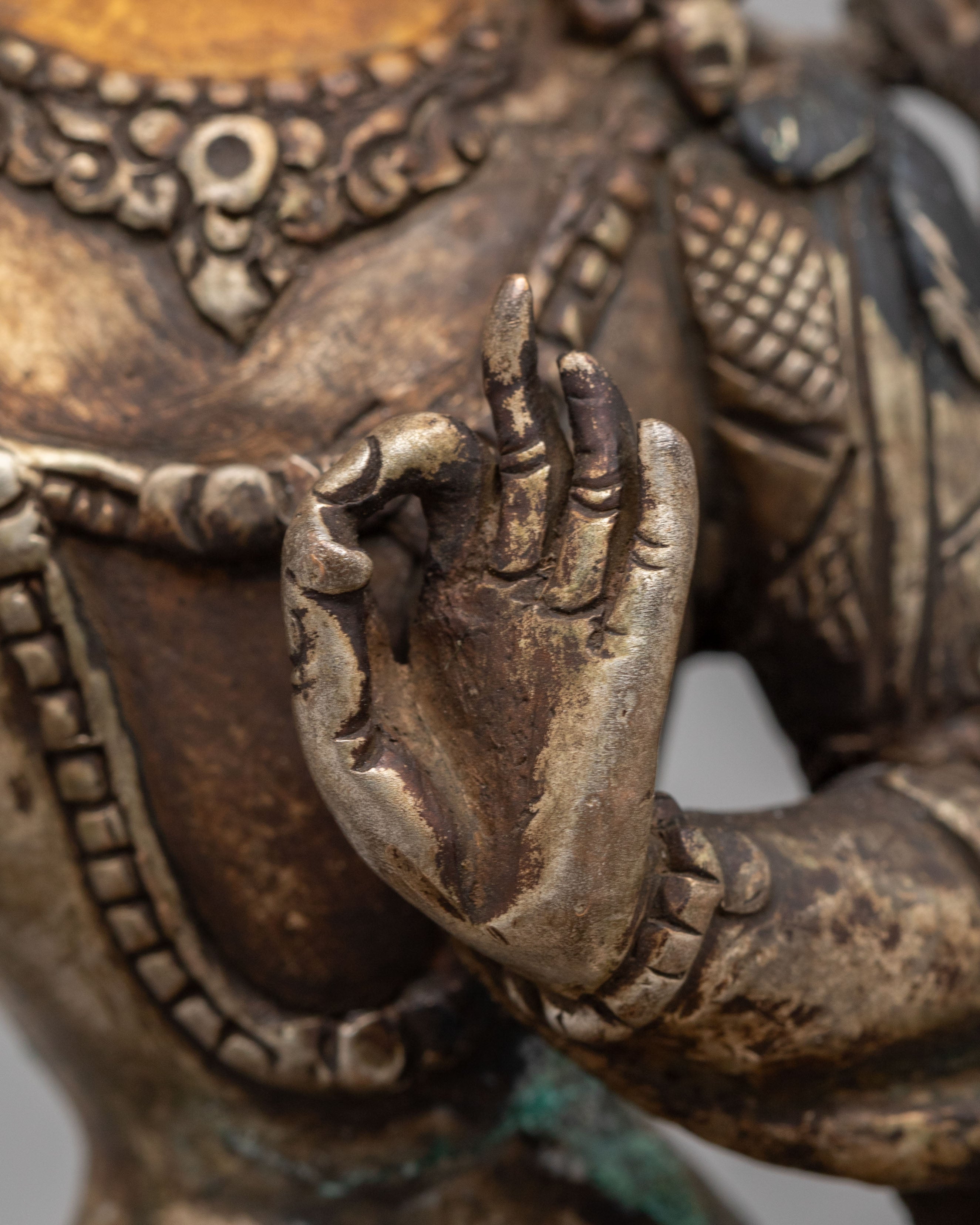 Manjushri Wisdom Sculpture | Buddhist Deity Statue for Clarity