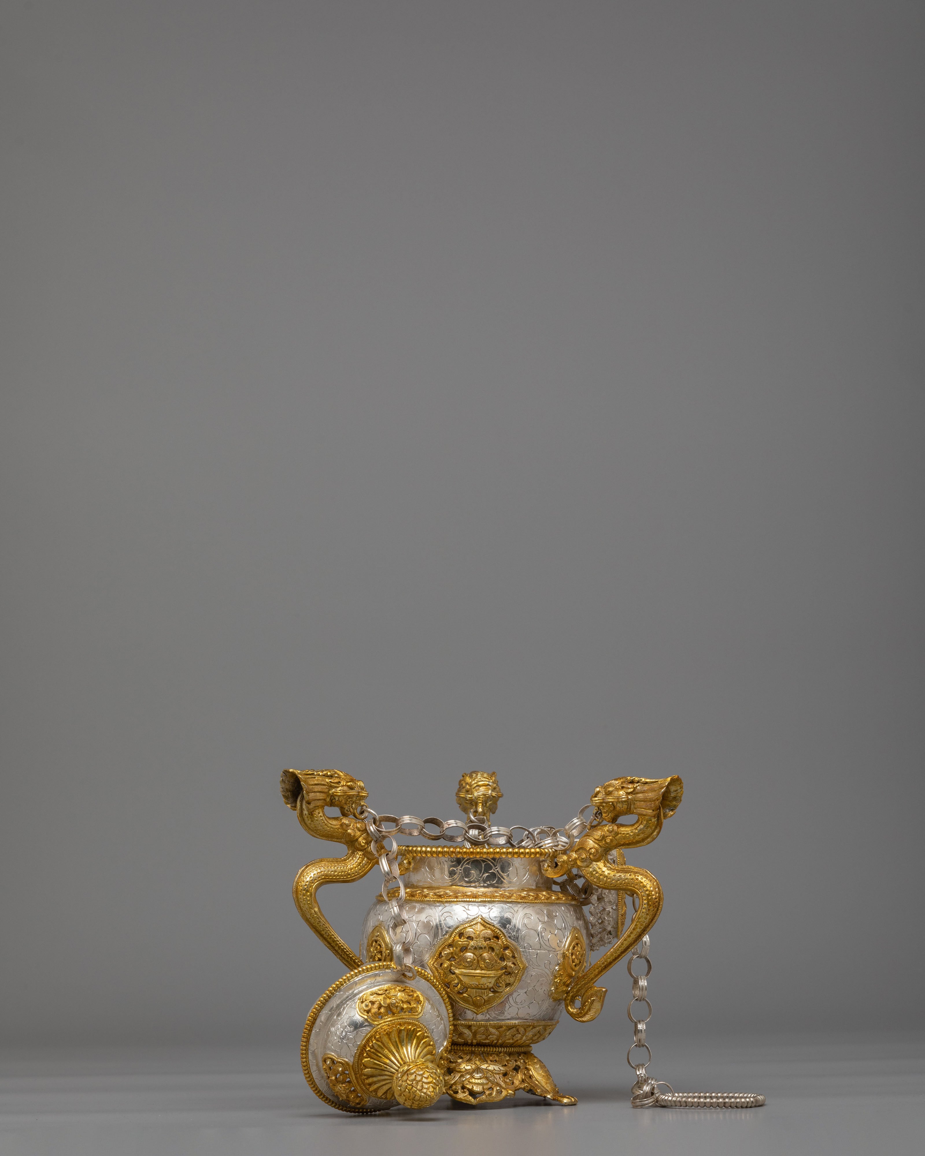 Traditional Incense Burner for Ritual | Handcrafted Copper Incense Burner