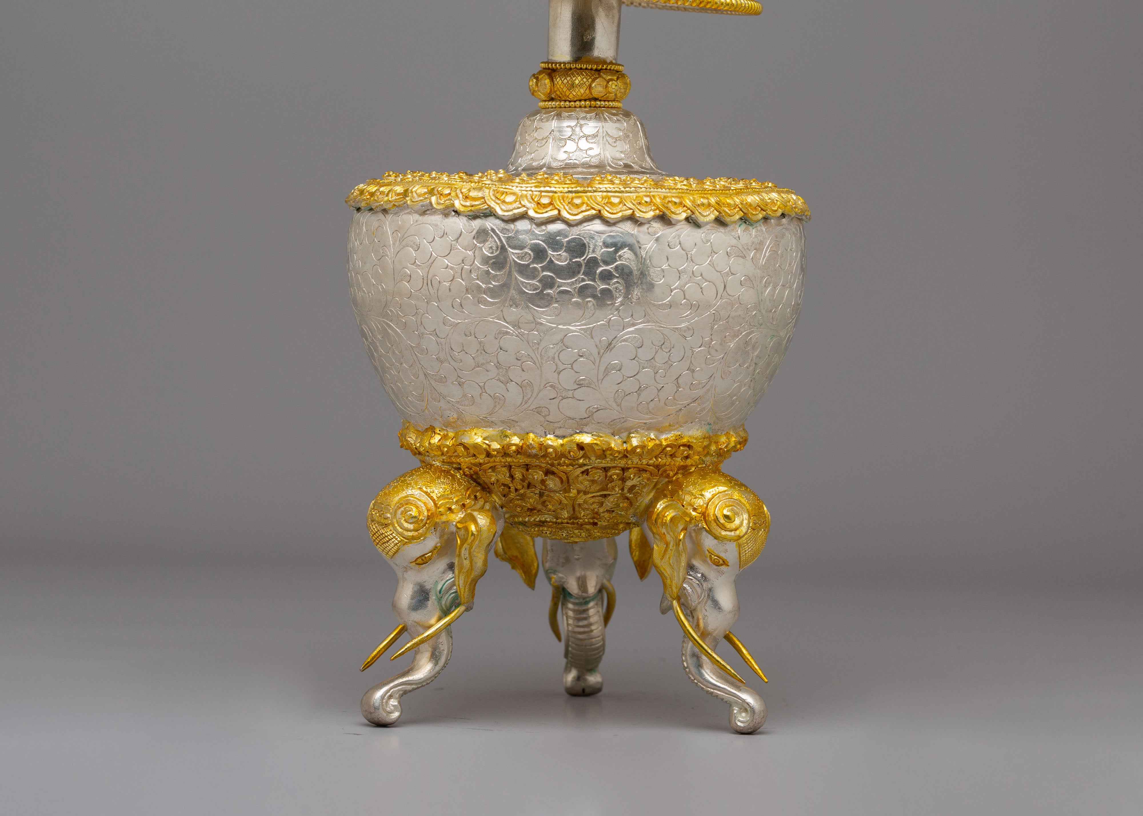 Buddhist Altar Ritual Bhumba | Sacred Vessel for Puja & Offerings