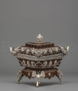 Decorative Silver Plated Incense Burner