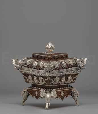Decorative Silver Plated Incense Burner
