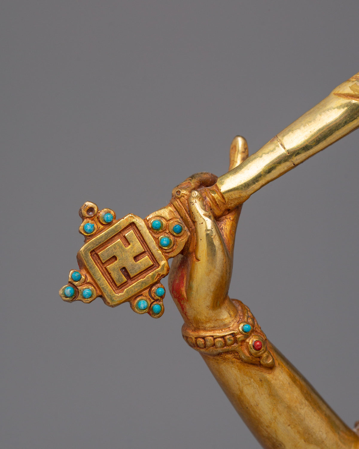 Handmade Manjushri Deity Statue | Bodhisattva of Wisdom