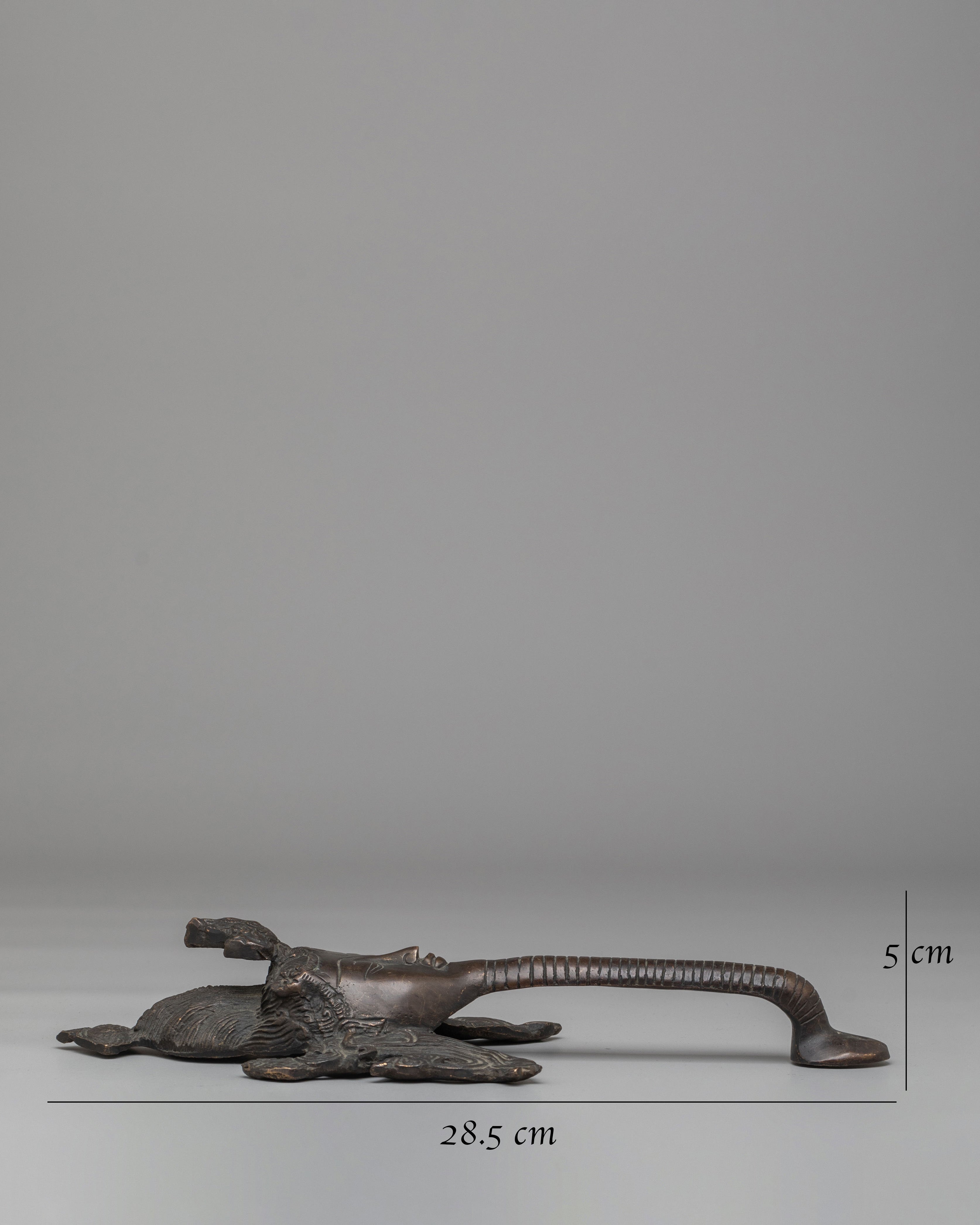 Unique Deity Design Door Handle | Handcrafted Bronze Decorative Handle