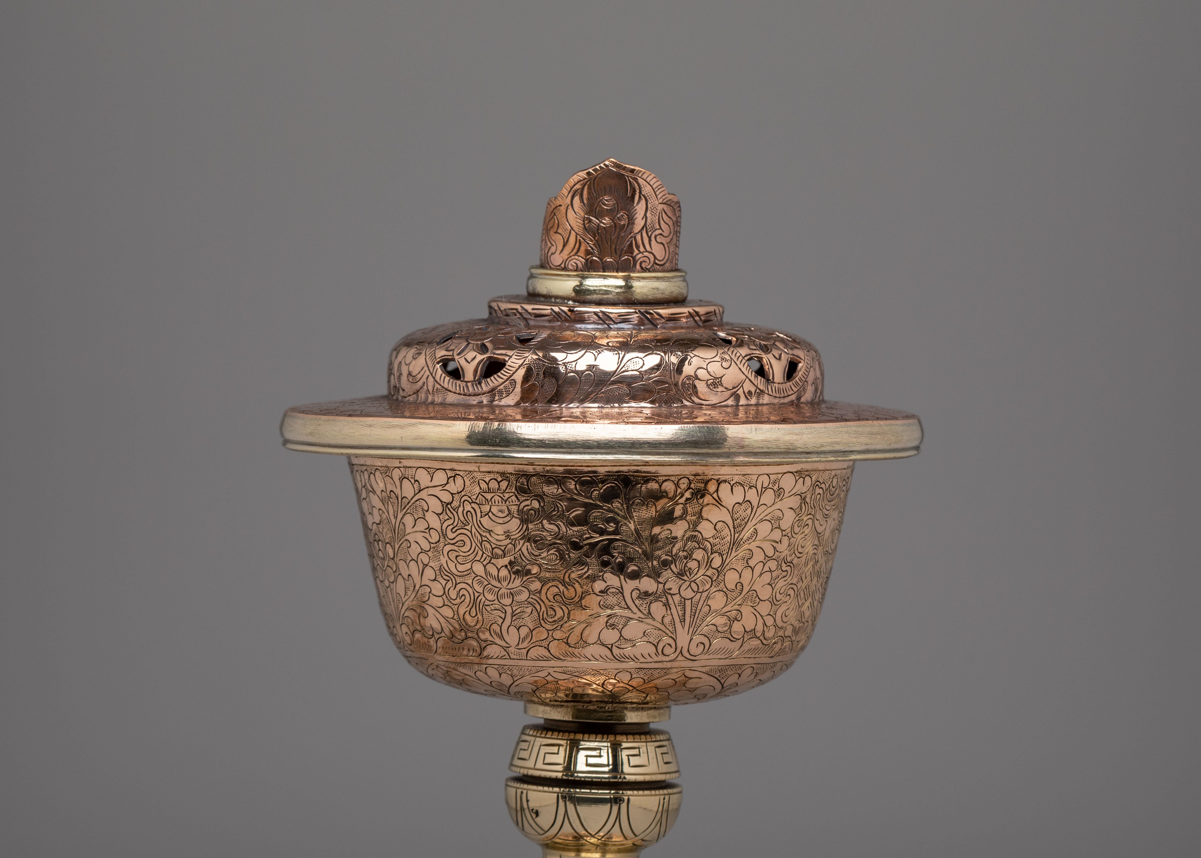 Handmade Altar Butter Lamp | Perfect for Meditation & Rituals