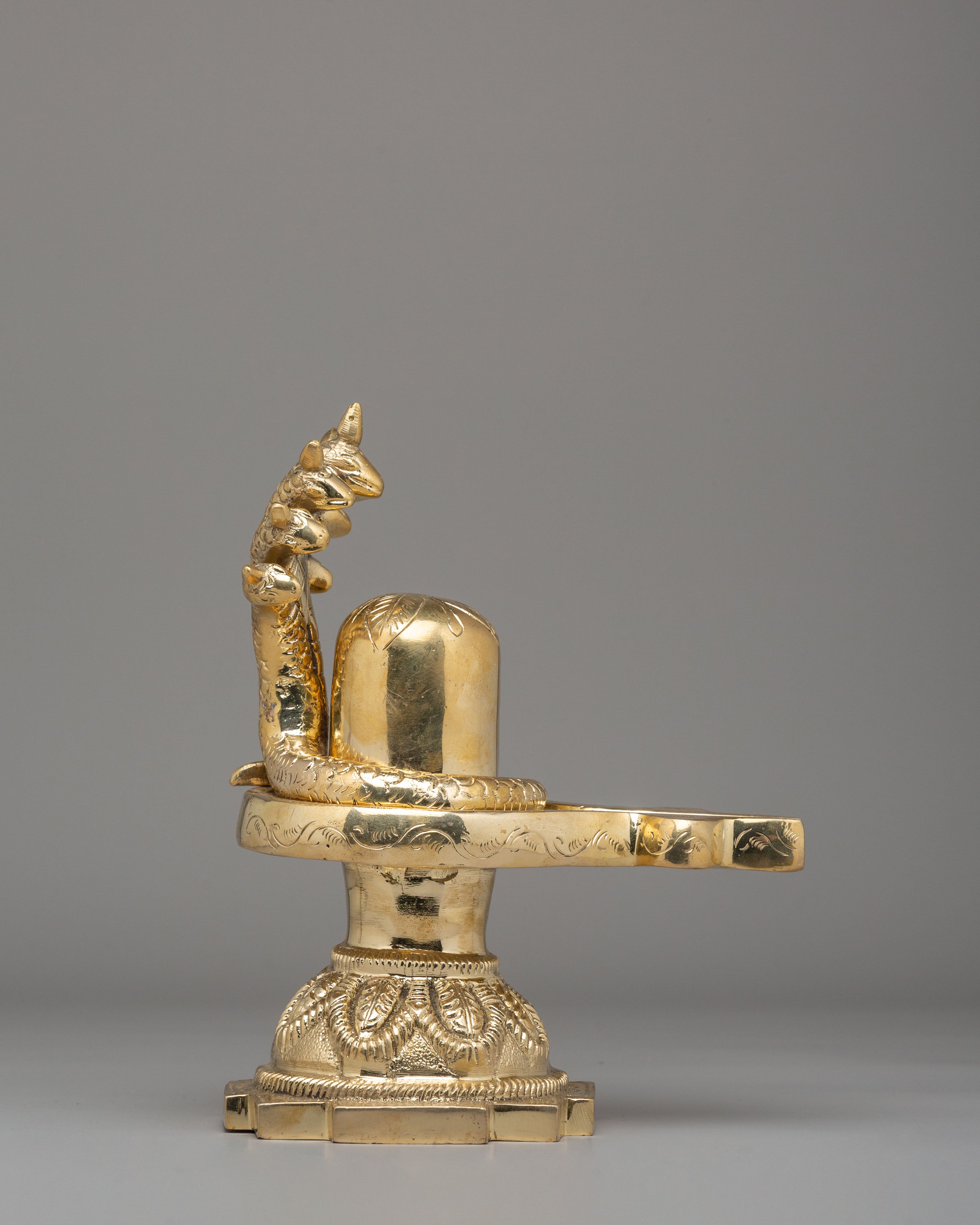 Handcrafted Shiva Linga | Sacred Hindu God Shiva Deity Sculpture